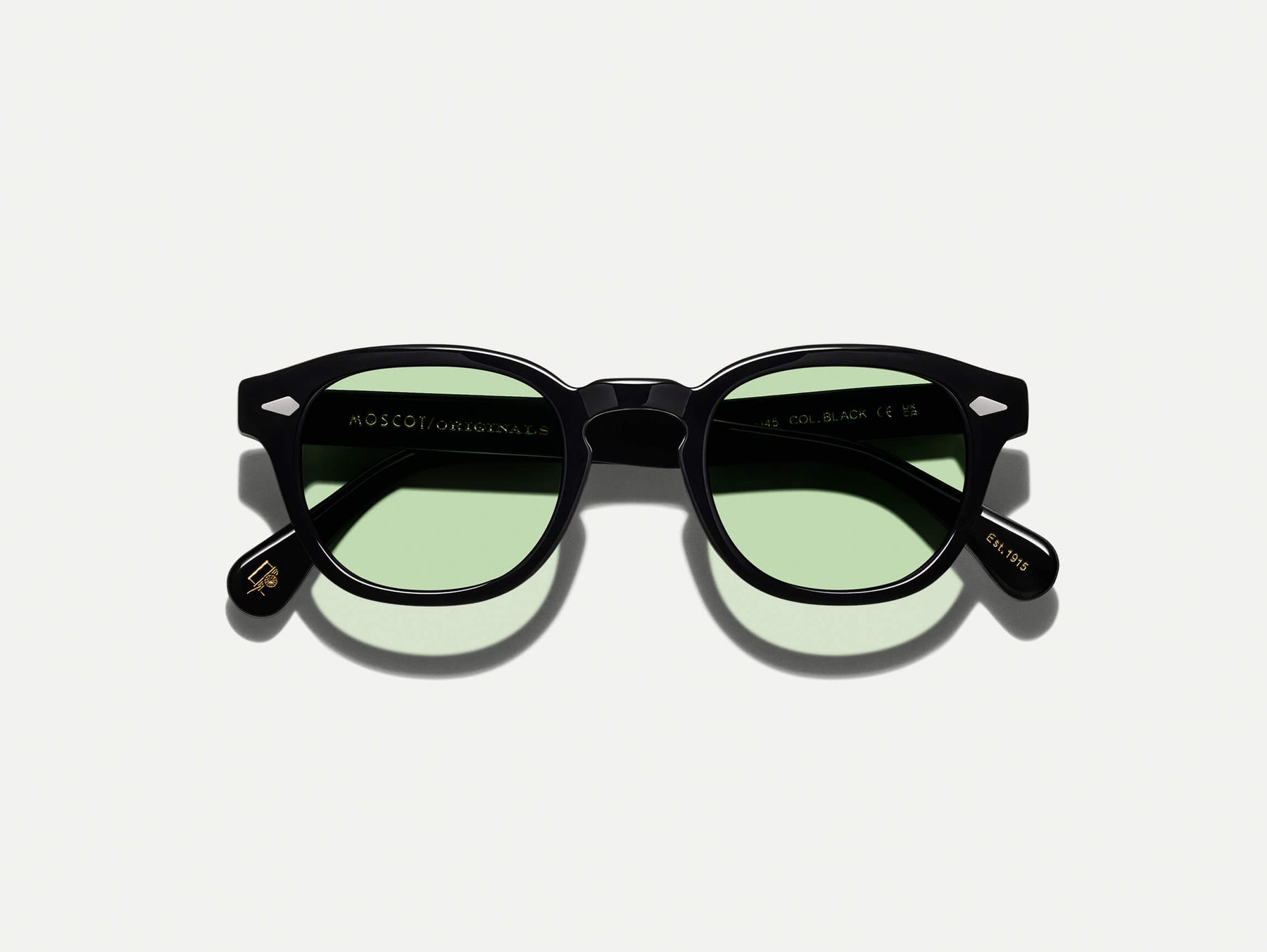 The LEMTOSH Black with Limelight Tinted Lenses