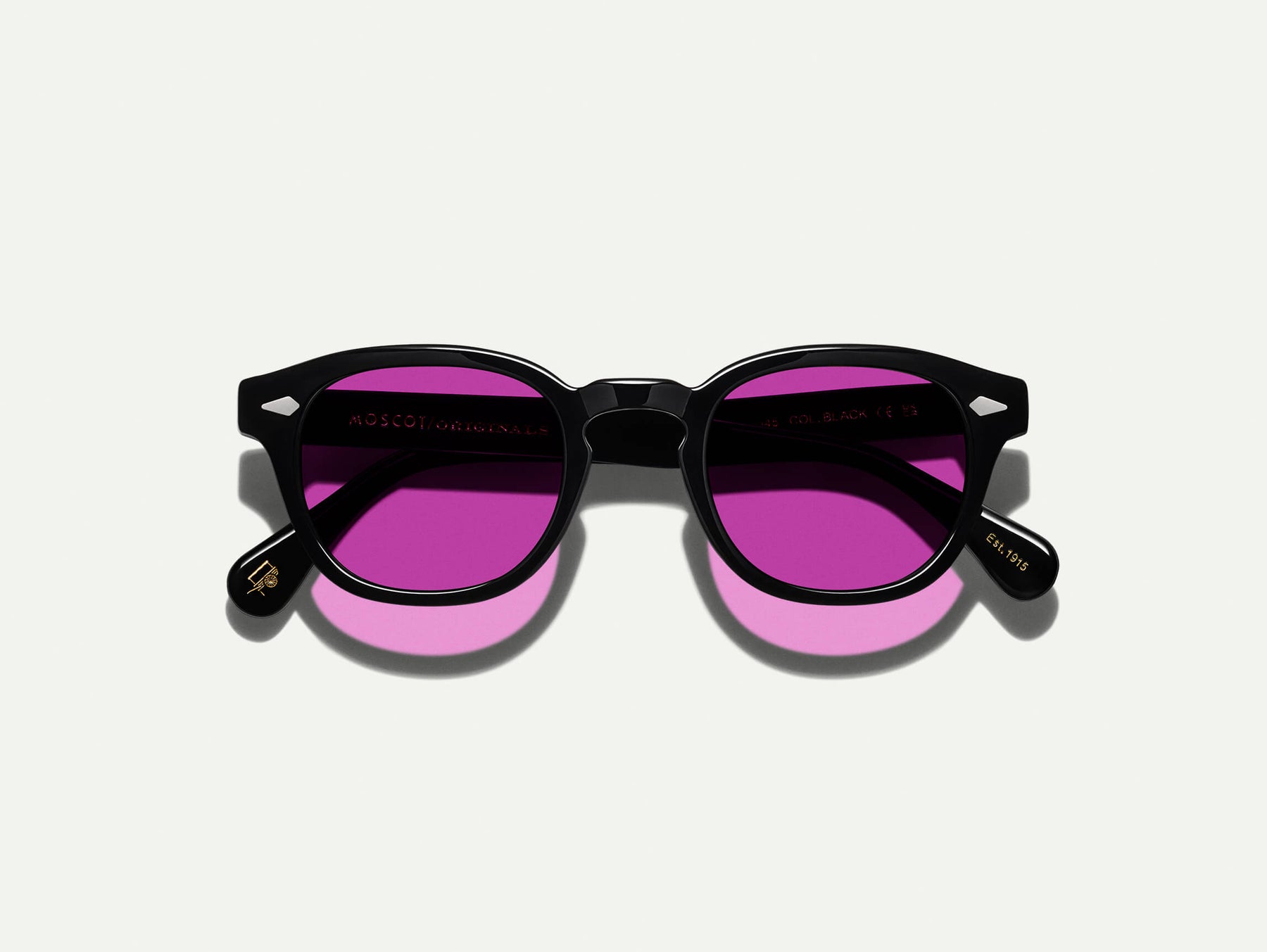 The LEMTOSH Black with Purple Nurple Tinted Lenses