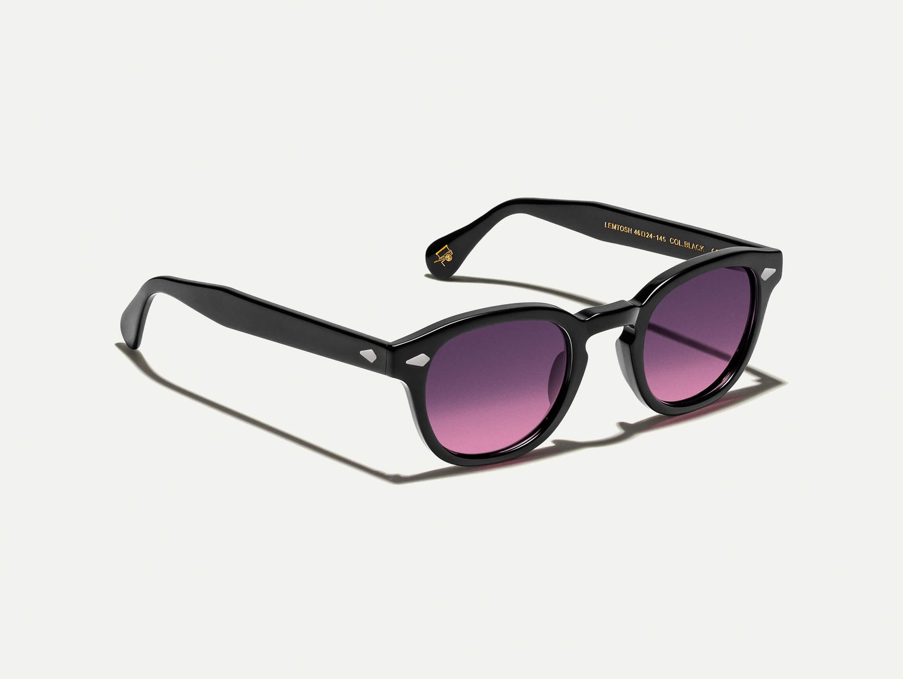 The LEMTOSH Black with Westside Sunset Tinted Lenses