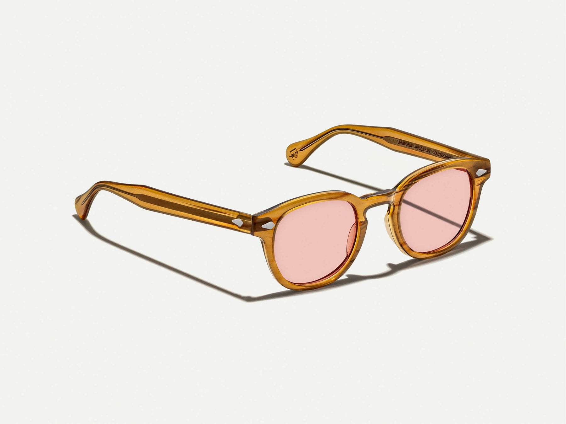 The LEMTOSH Blonde with New York Rose Tinted Lenses