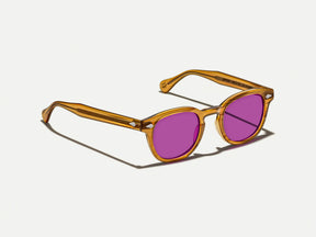 The LEMTOSH Blonde with Purple Nurple Tinted Lenses