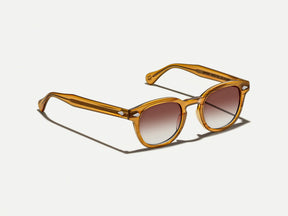 The LEMTOSH Blonde with Root Beer Fade Tinted Lenses