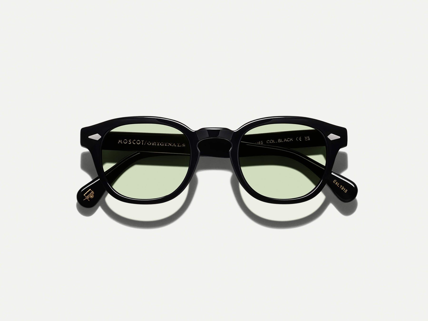 The LEMTOSH in Black with GREEN+ Tint
