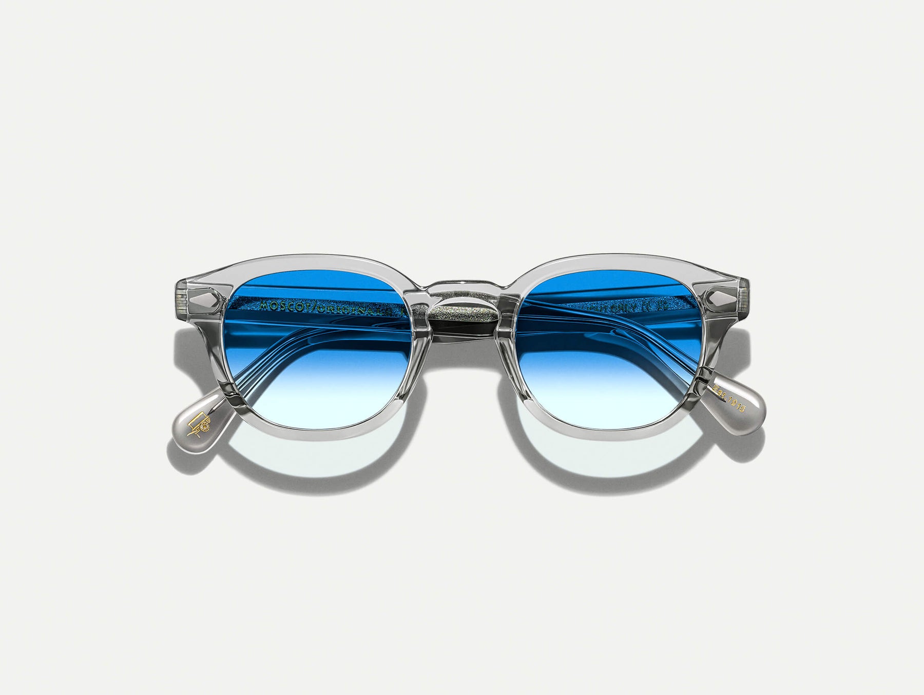 The LEMTOSH Light Grey with Broadway Blue Fade Tinted Lenses