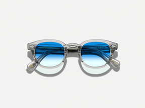 #color_broadway blue fade | The LEMTOSH Light Grey with Broadway Blue Fade Tinted Lenses