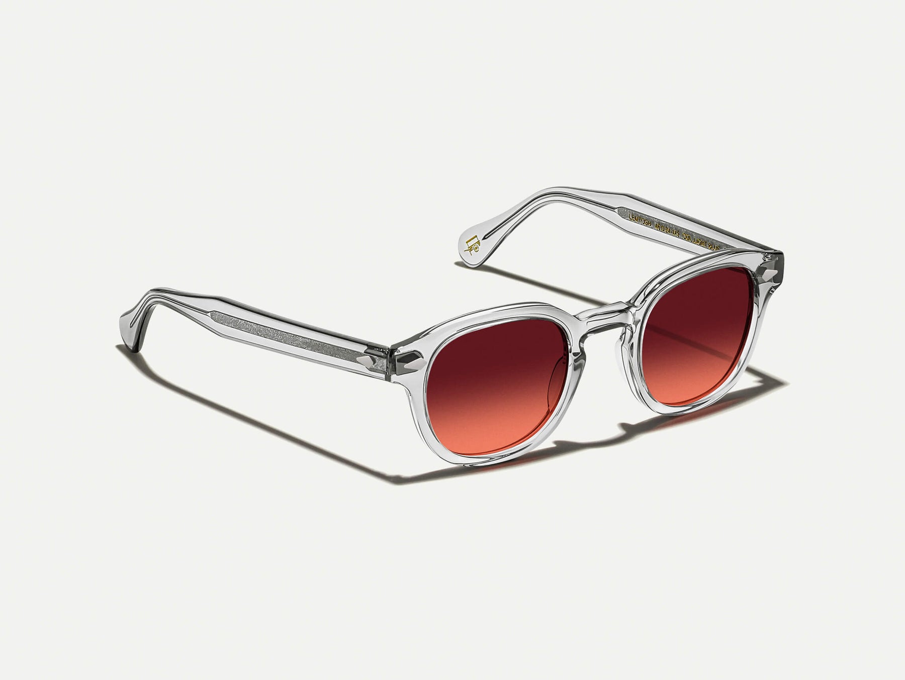 The LEMTOSH Light Grey with Cabernet Tinted Lenses