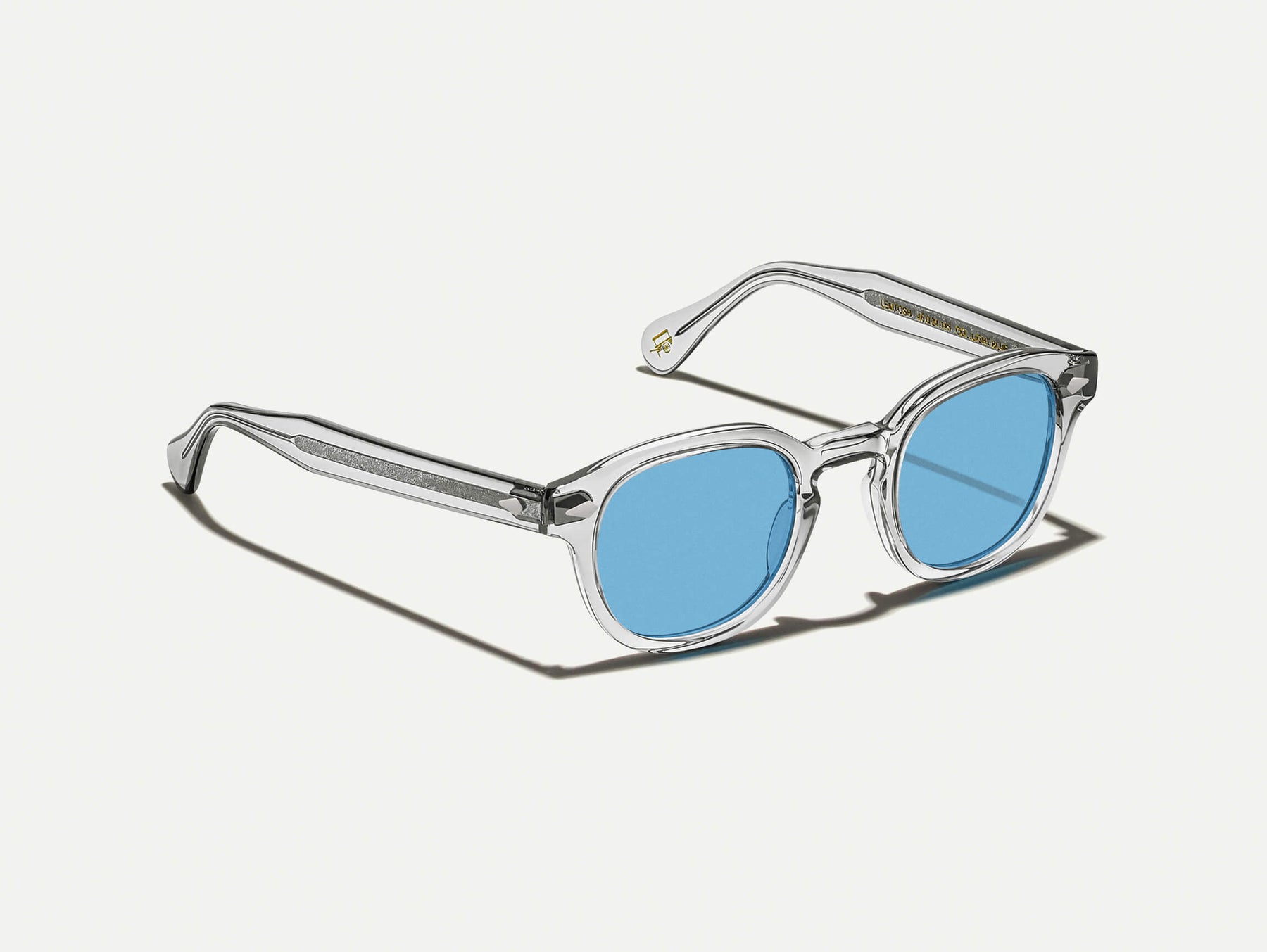 The LEMTOSH Light Grey with Celebrity Blue Tinted Lenses