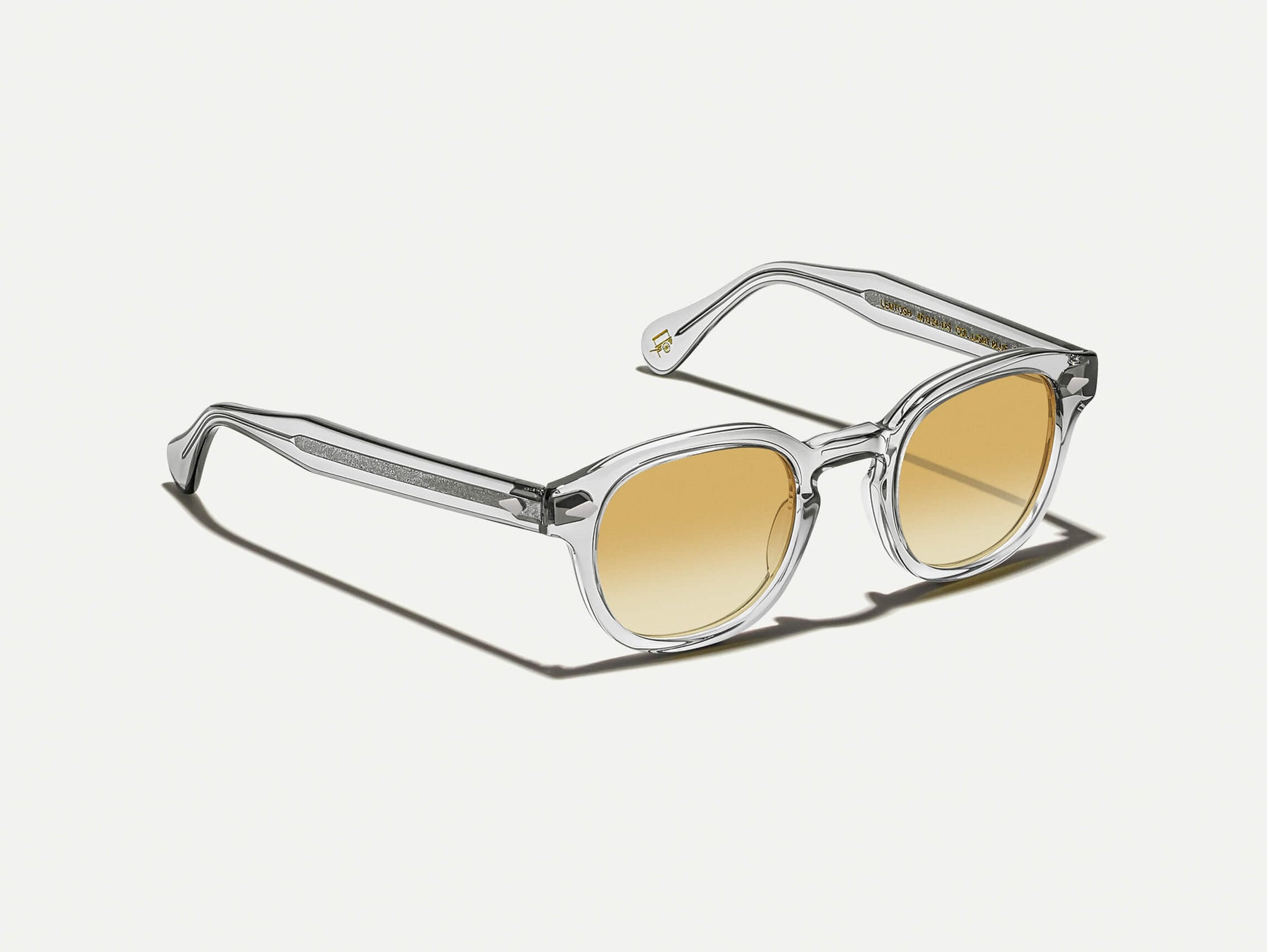 The LEMTOSH Light Grey with Chestnut Fade Tinted Lenses