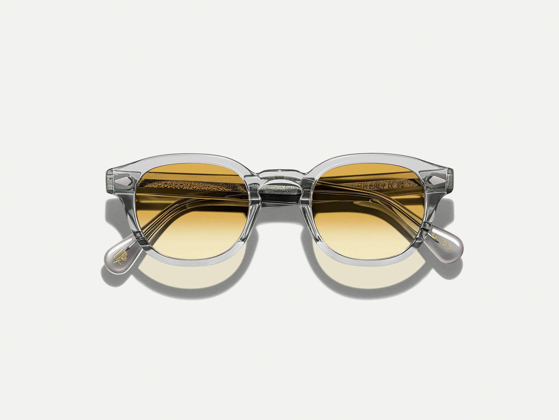 The LEMTOSH Light Grey with Chestnut Fade Tinted Lenses