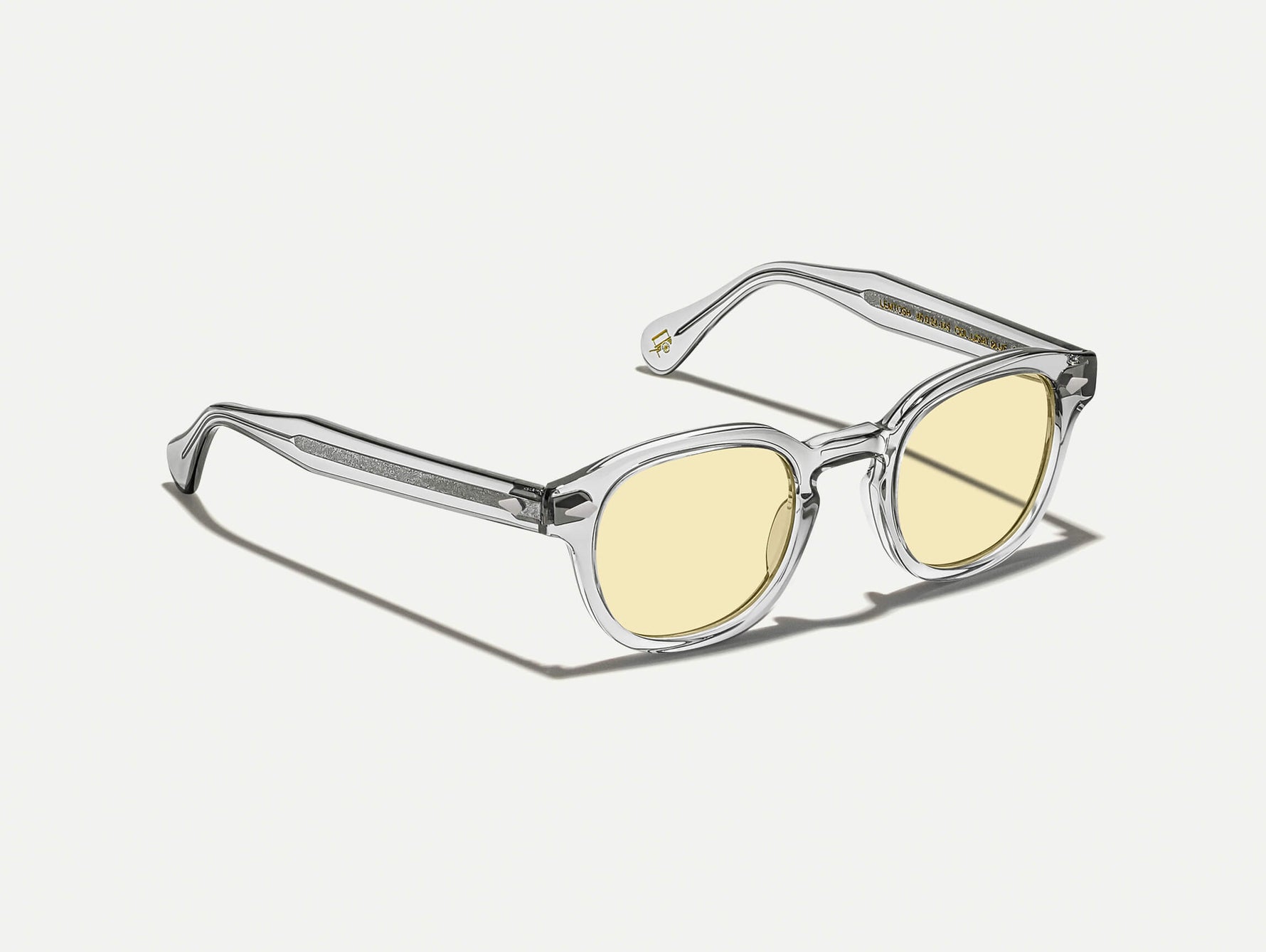 LEMTOSH Light Grey مع عدسات ملونة بلون Pastel Yellow