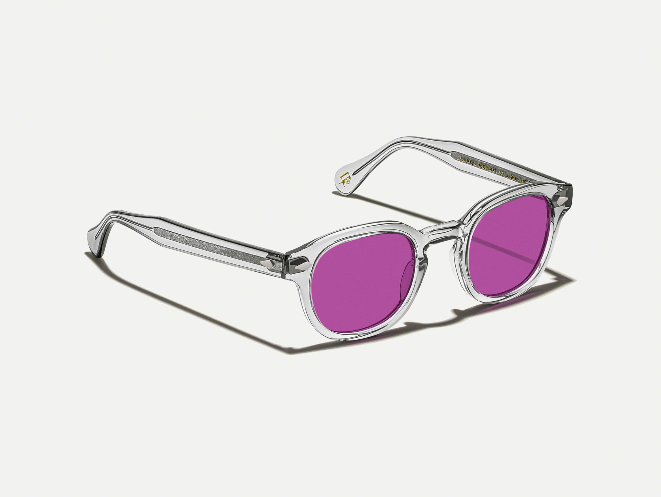 The LEMTOSH Light Grey with Purple Nurple Tinted Lenses