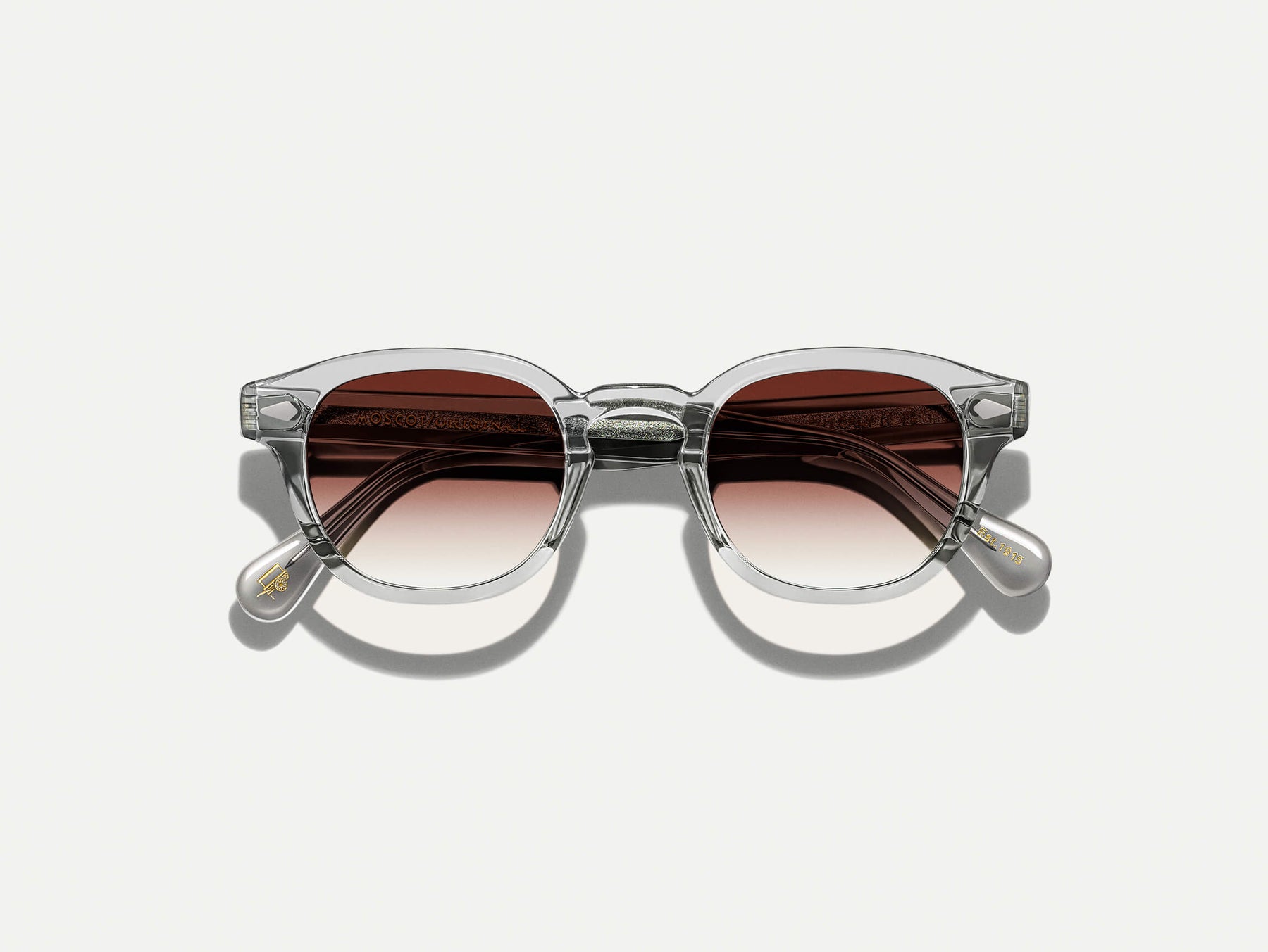 The LEMTOSH Light Grey with Root Beer Fade Tinted Lenses