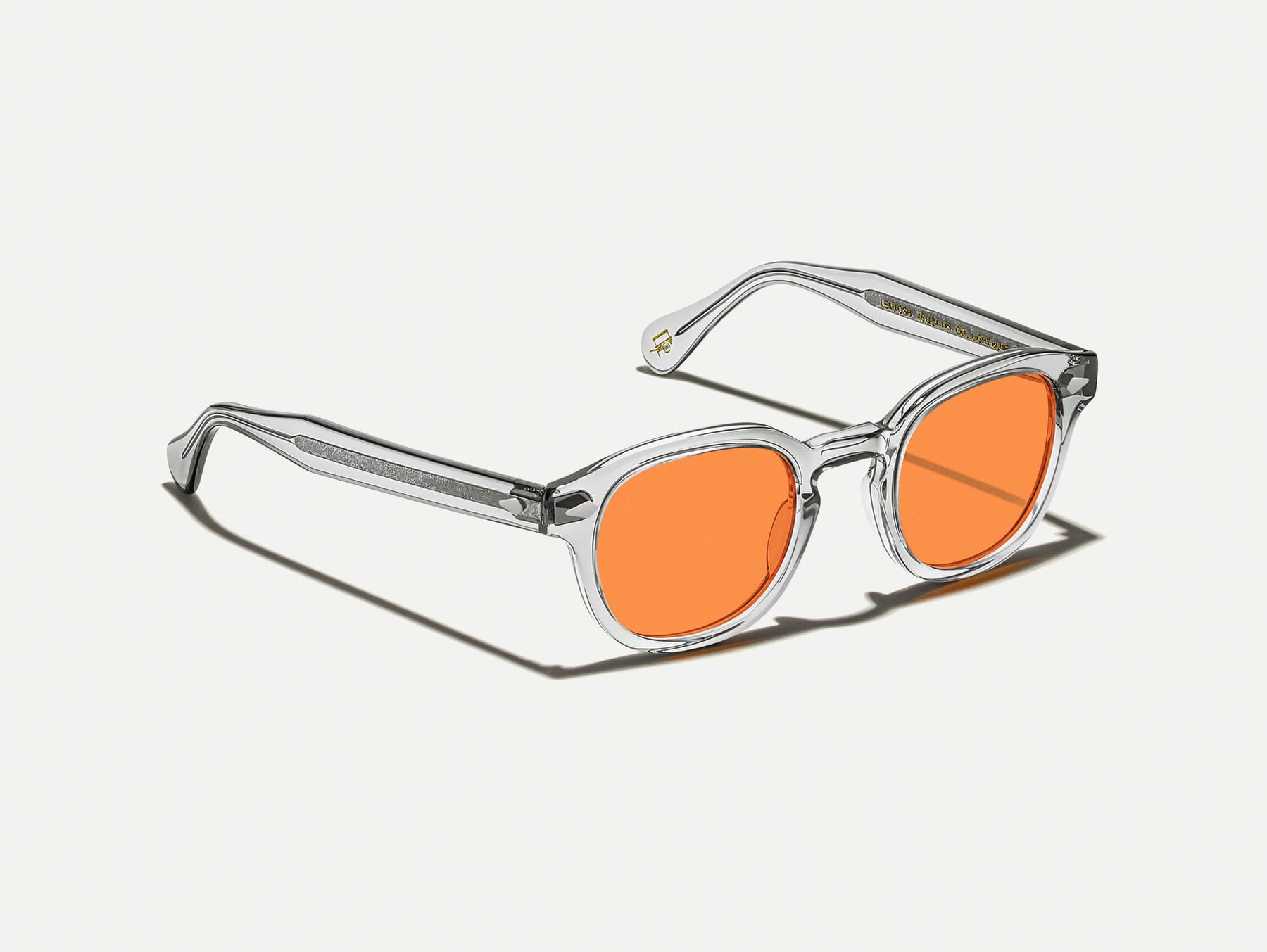 The LEMTOSH Light Grey with Woodstock Orange Tinted Lenses