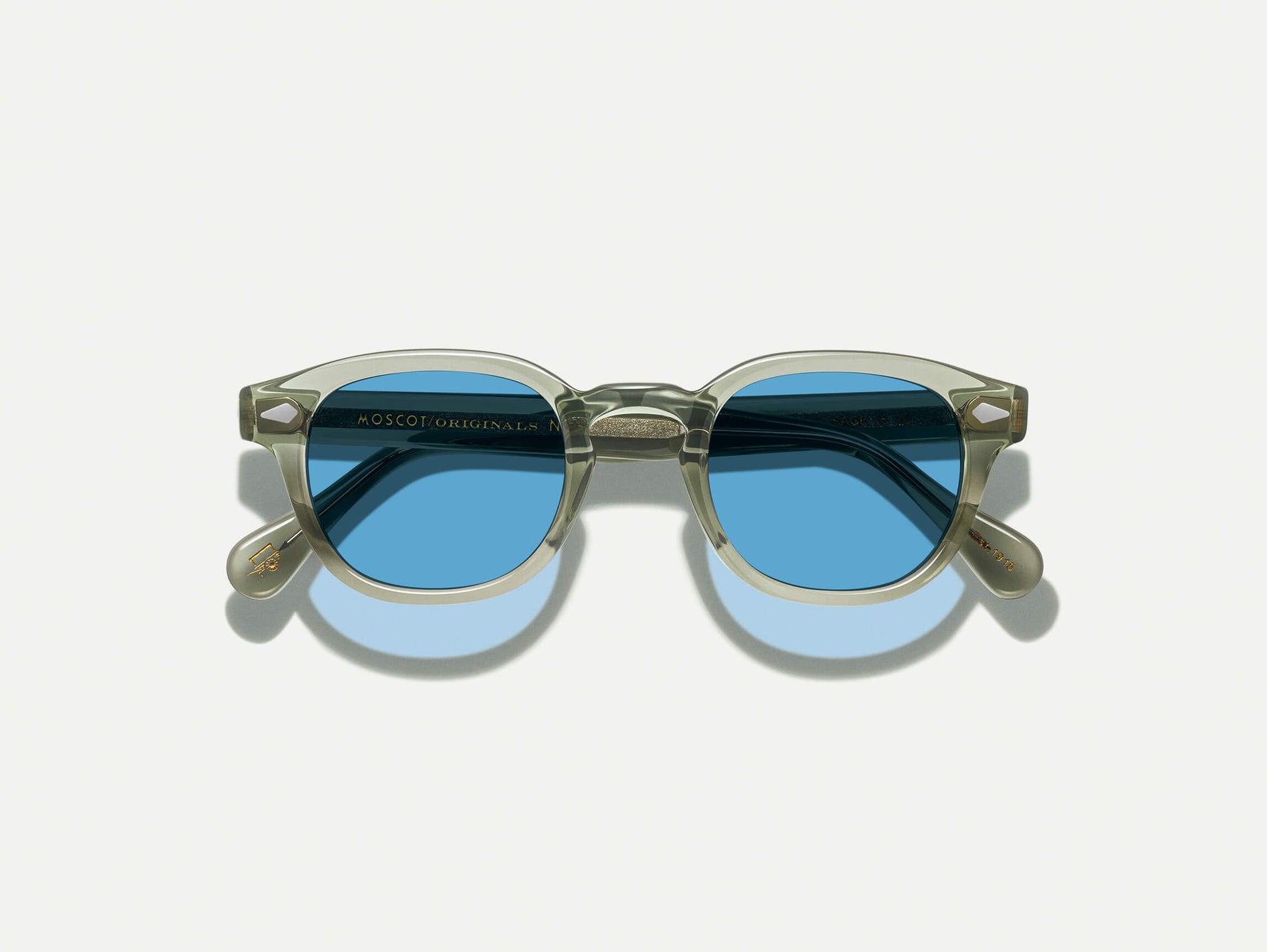 The LEMTOSH Sage with Celebrity Blue Tinted Lenses