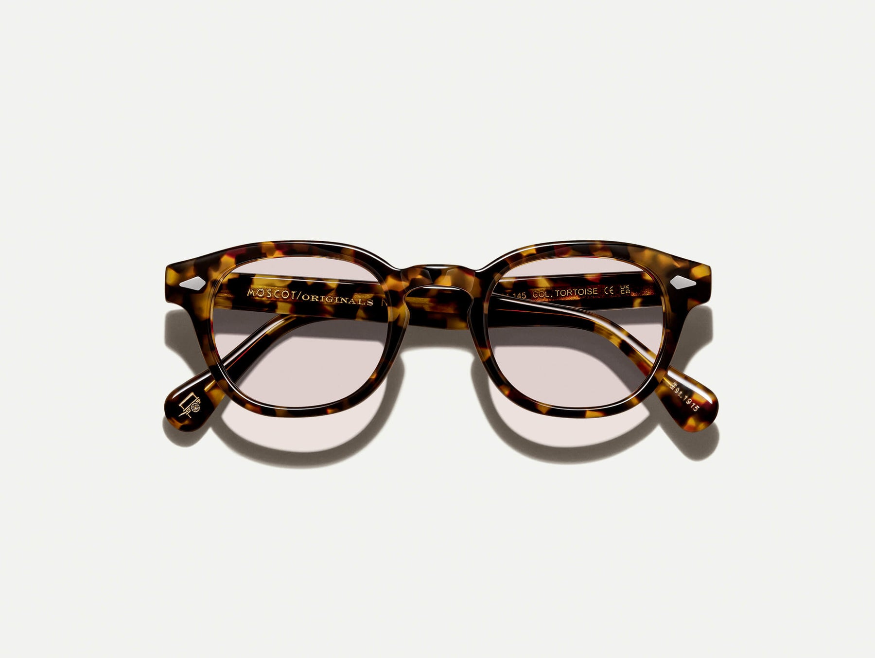The LEMTOSH in Tortoise with ROSE+ Tint