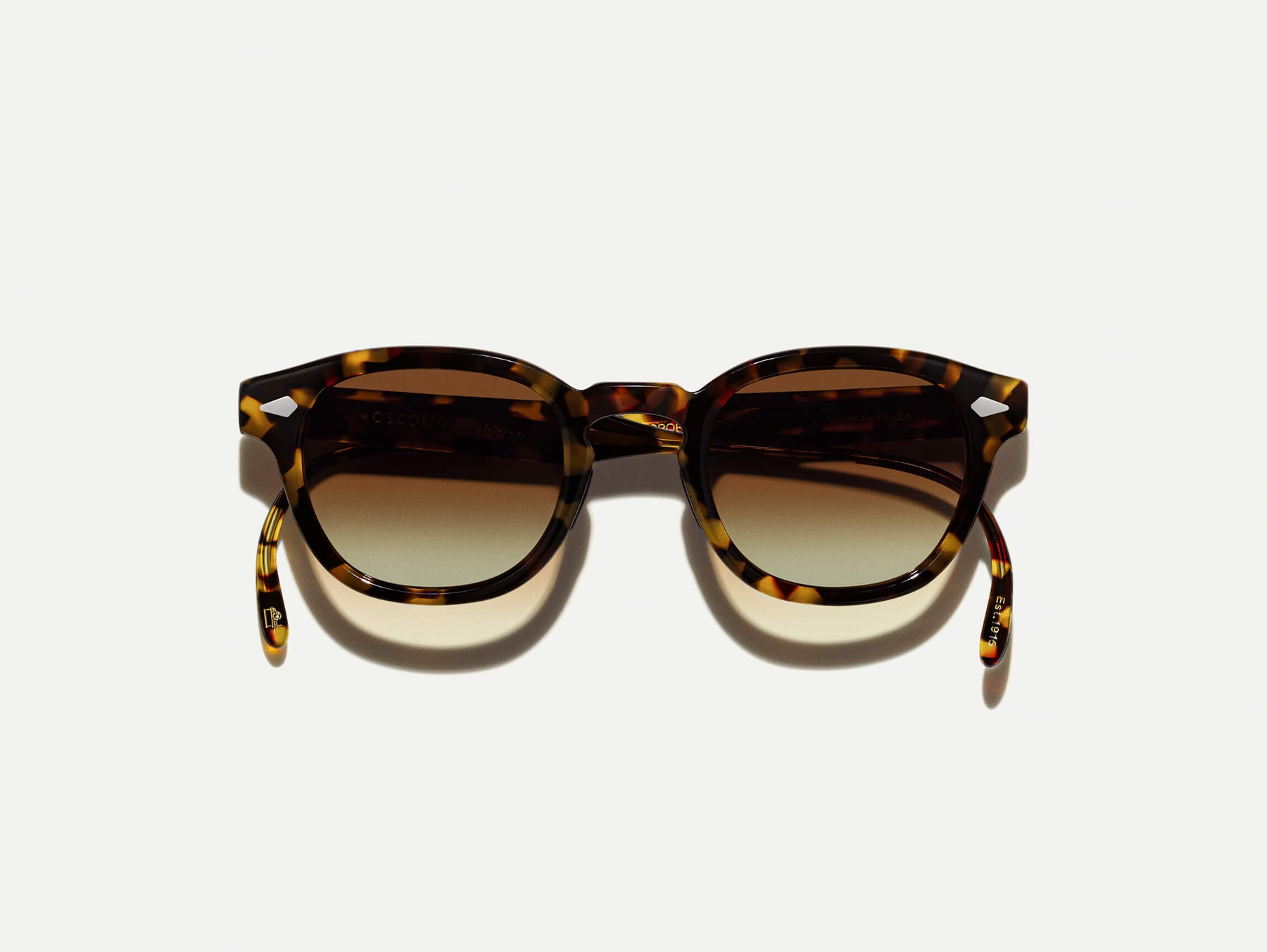 The LEMTOSH SUN in Tortoise with Amber Polarized Nylon Lenses