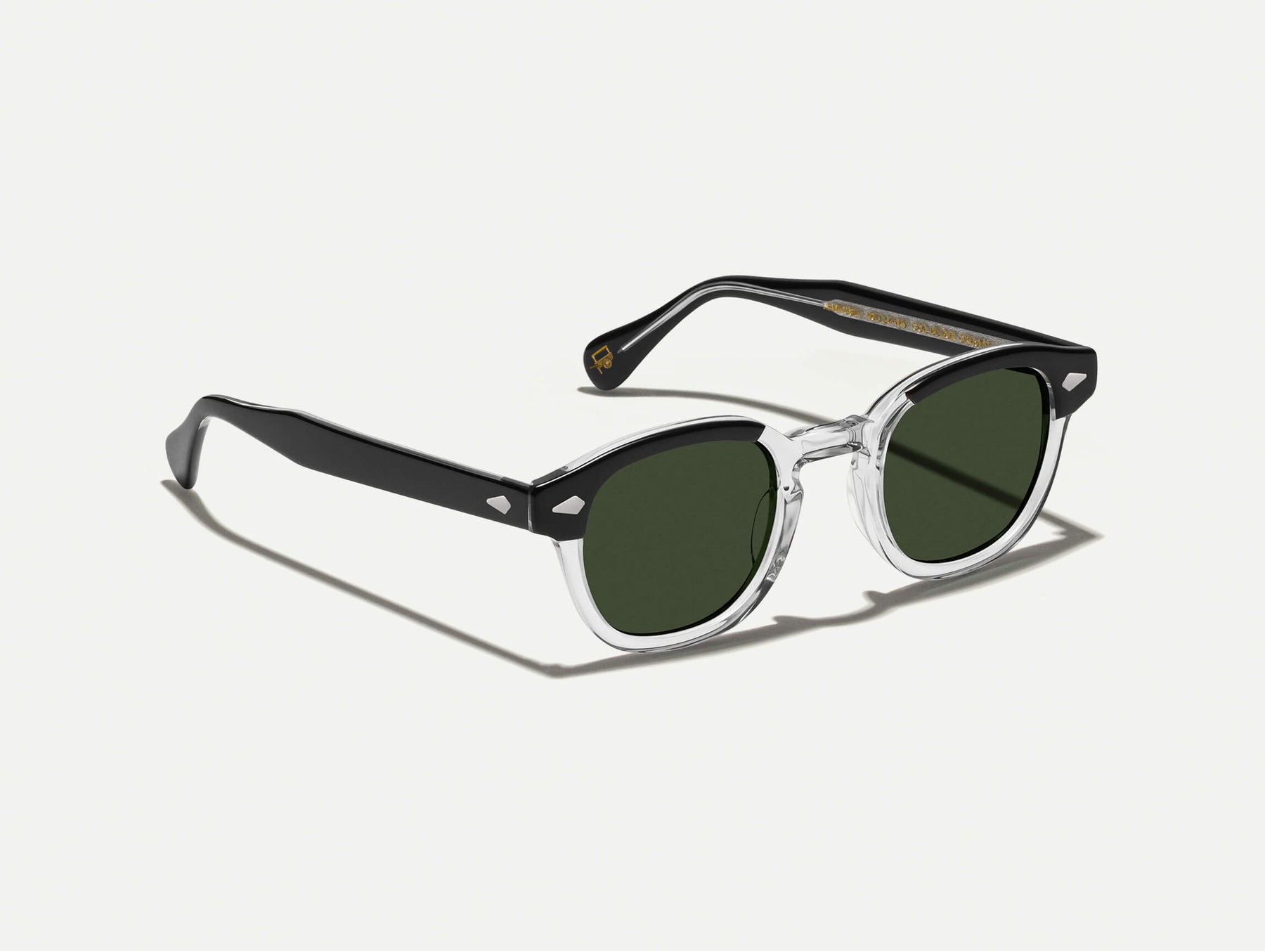 The LEMTOSH SUN in black/crystal with G-15 Glass Lenses