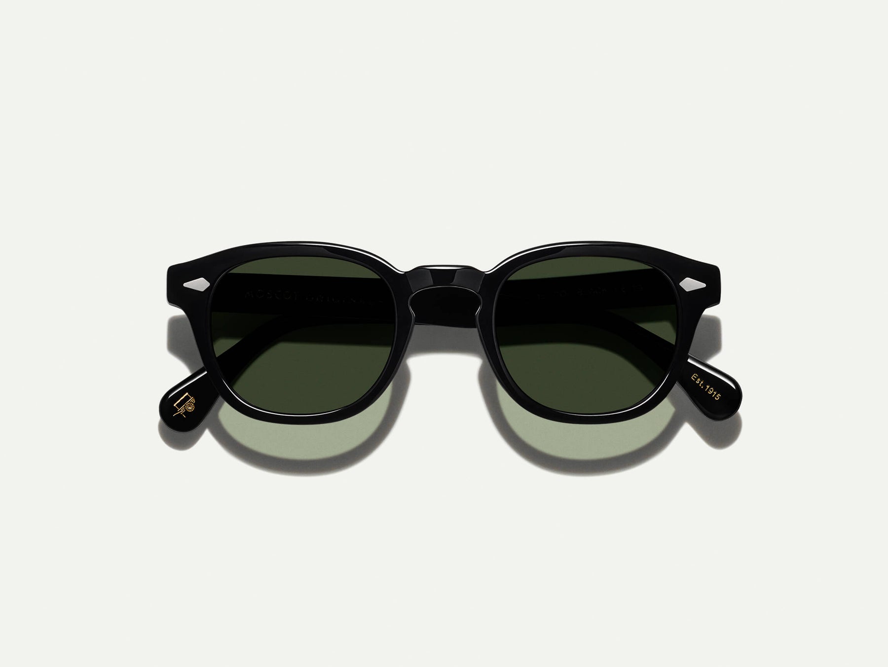 The LEMTOSH SUN in Black with G-15 Glass Lenses