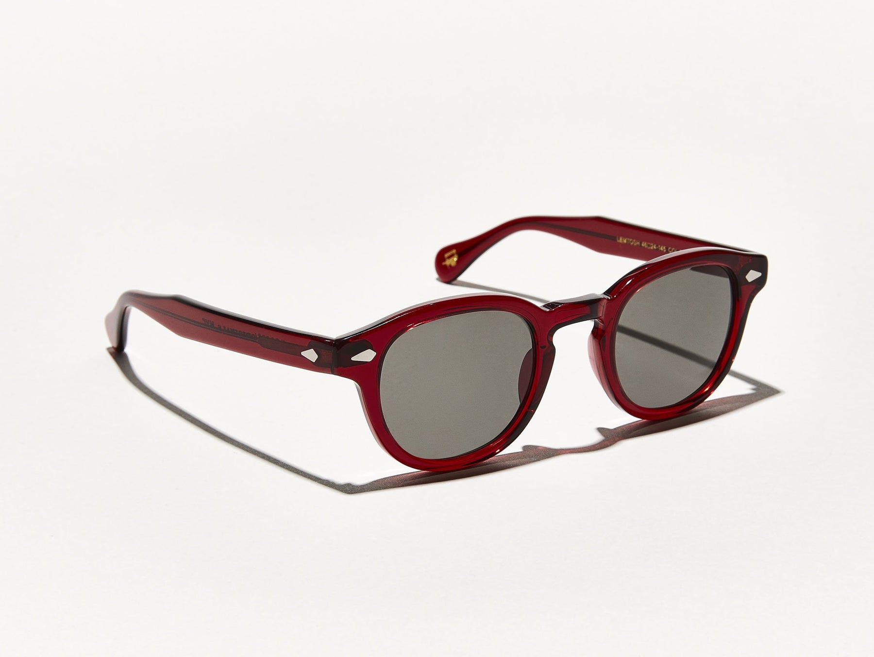 The LEMTOSH SUN-POLARIZED in Ruby with Grey Polarized Lenses