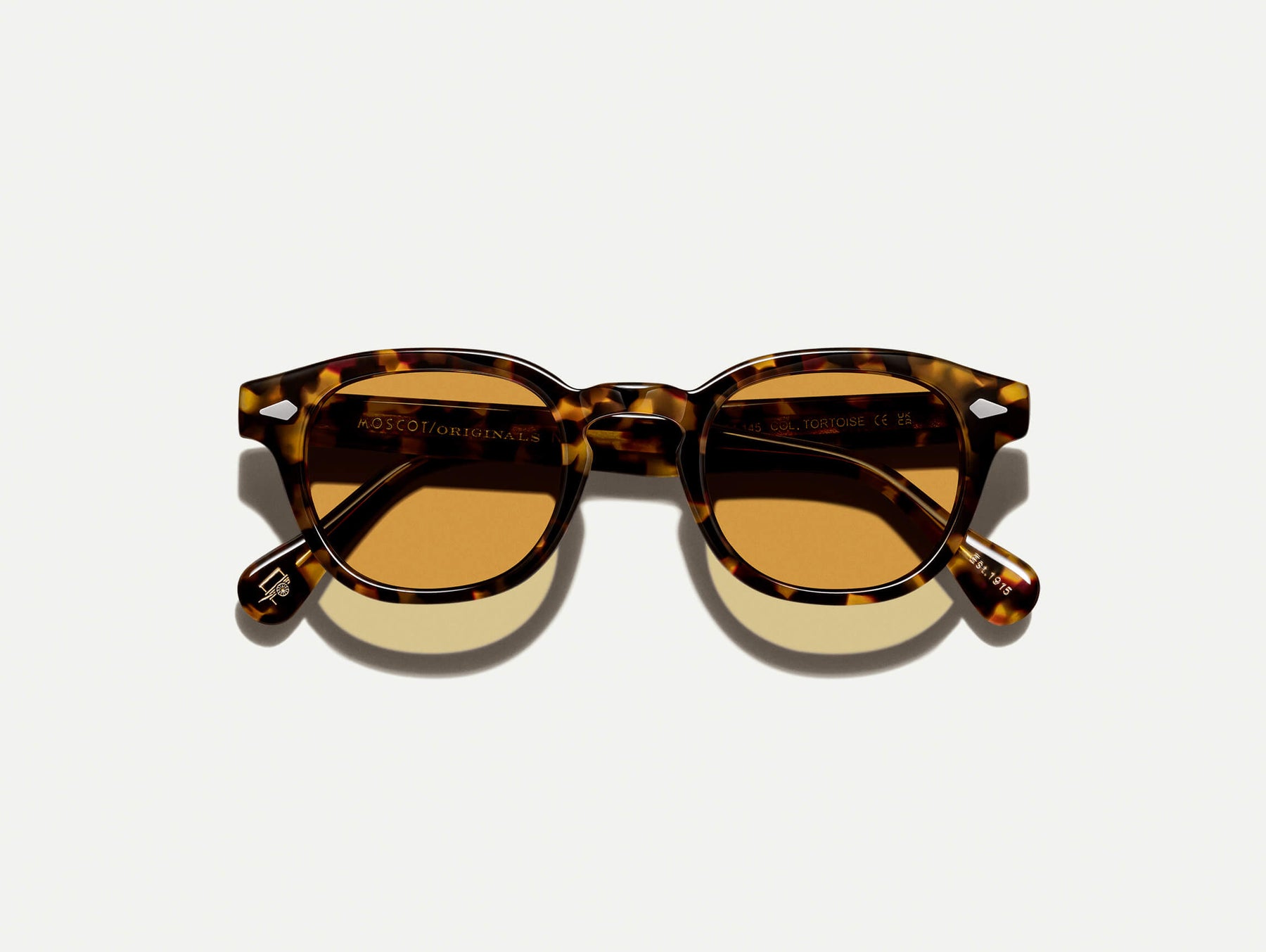 The LEMTOSH Tortoise with Amber Tinted Lenses