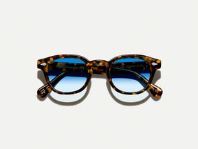 #color_broadway blue fade | The LEMTOSH Tortoise with Broadway Blue Fade Tinted Lenses