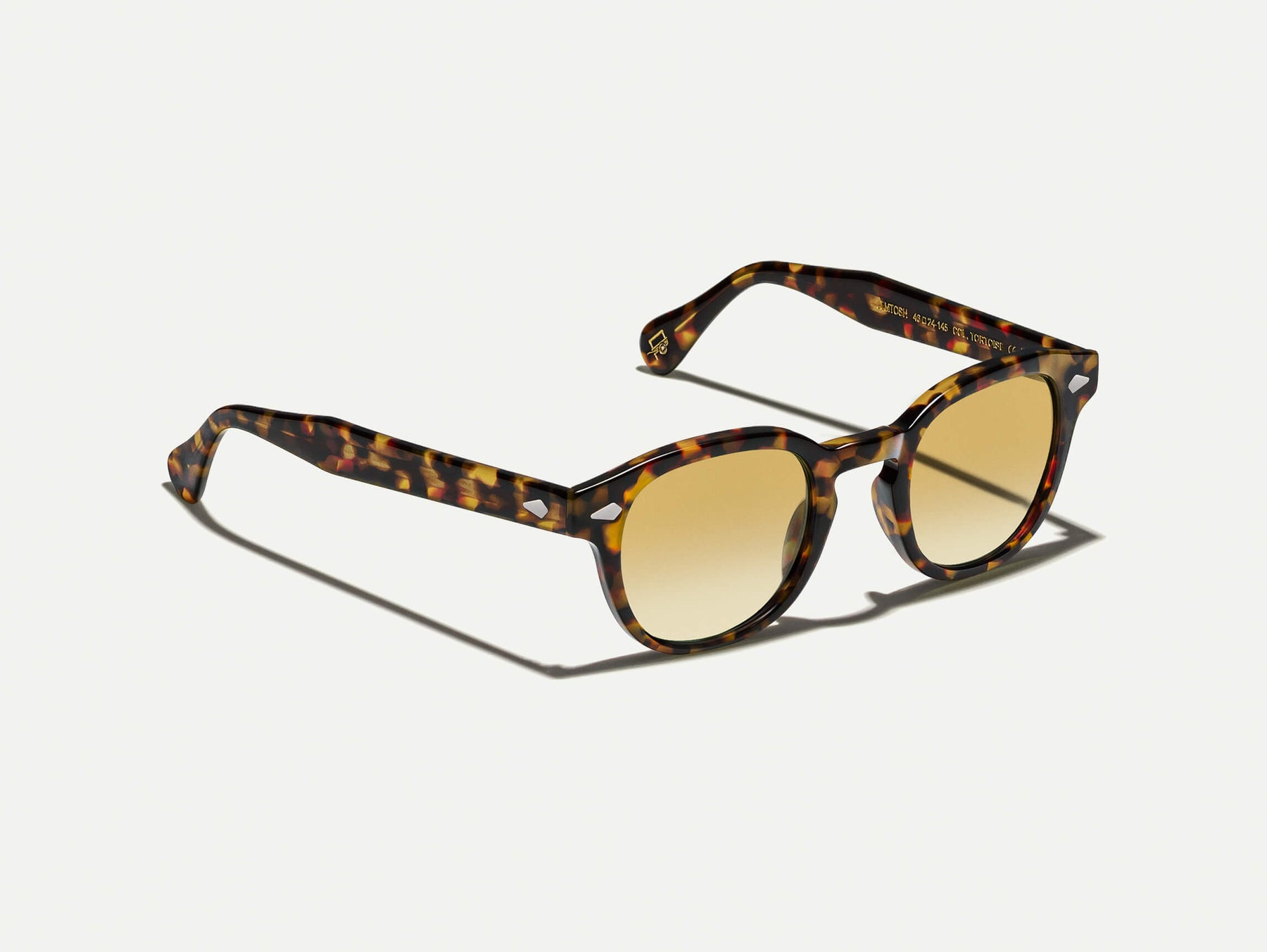 The LEMTOSH Tortoise with Chestnut Fade Tinted Lenses