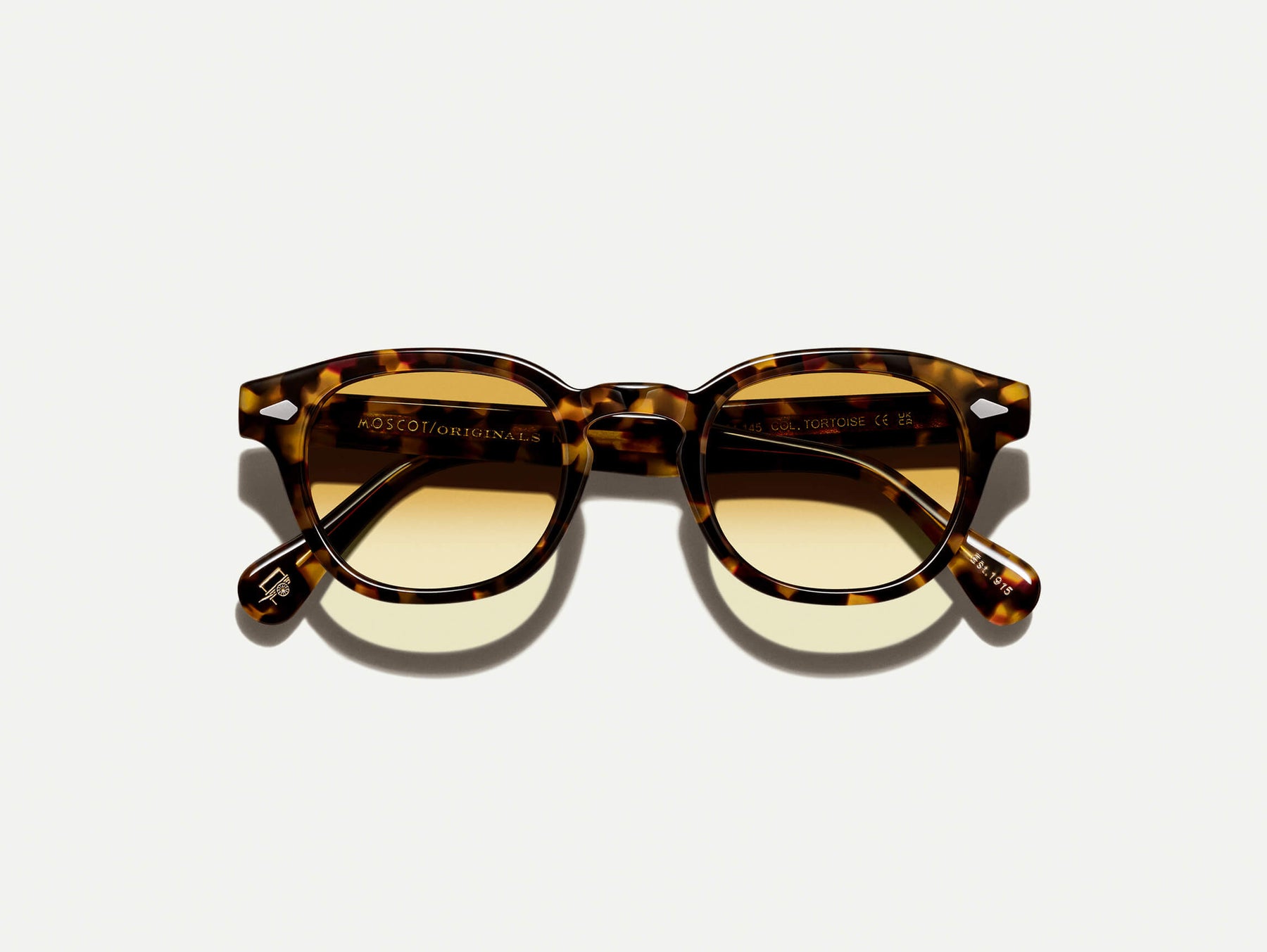 The LEMTOSH Tortoise with Chestnut Fade Tinted Lenses