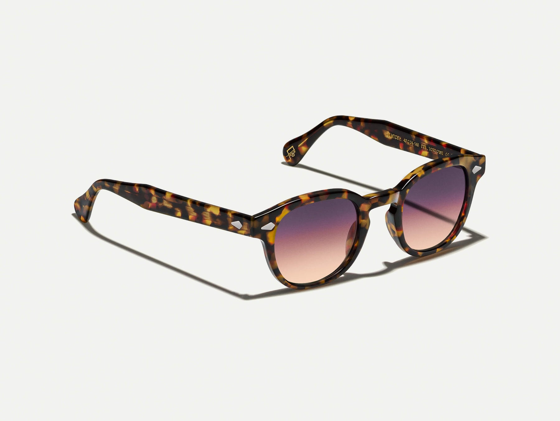 The LEMTOSH Tortoise with City Lights Tinted Lenses