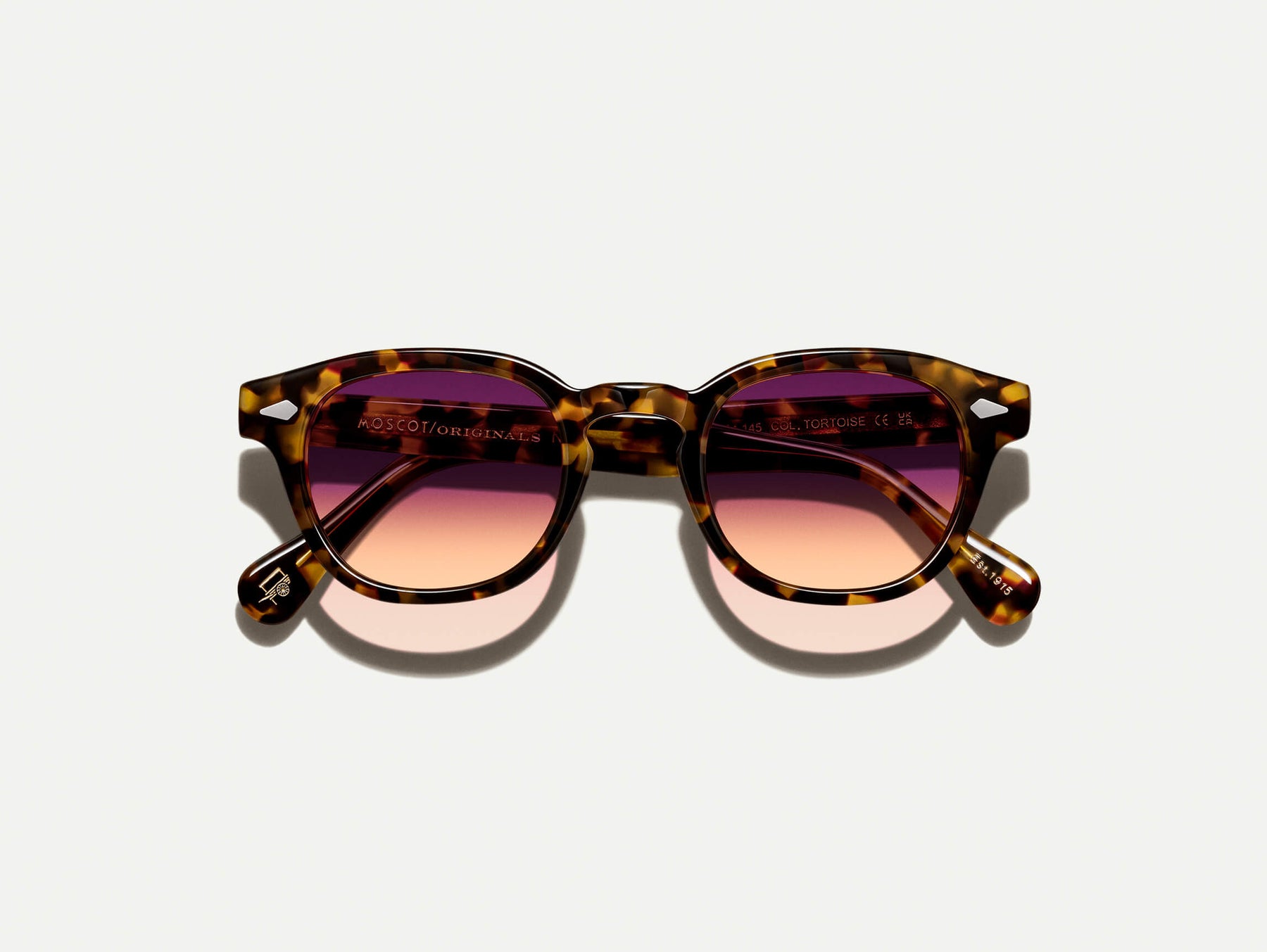 The LEMTOSH Tortoise with City Lights Tinted Lenses