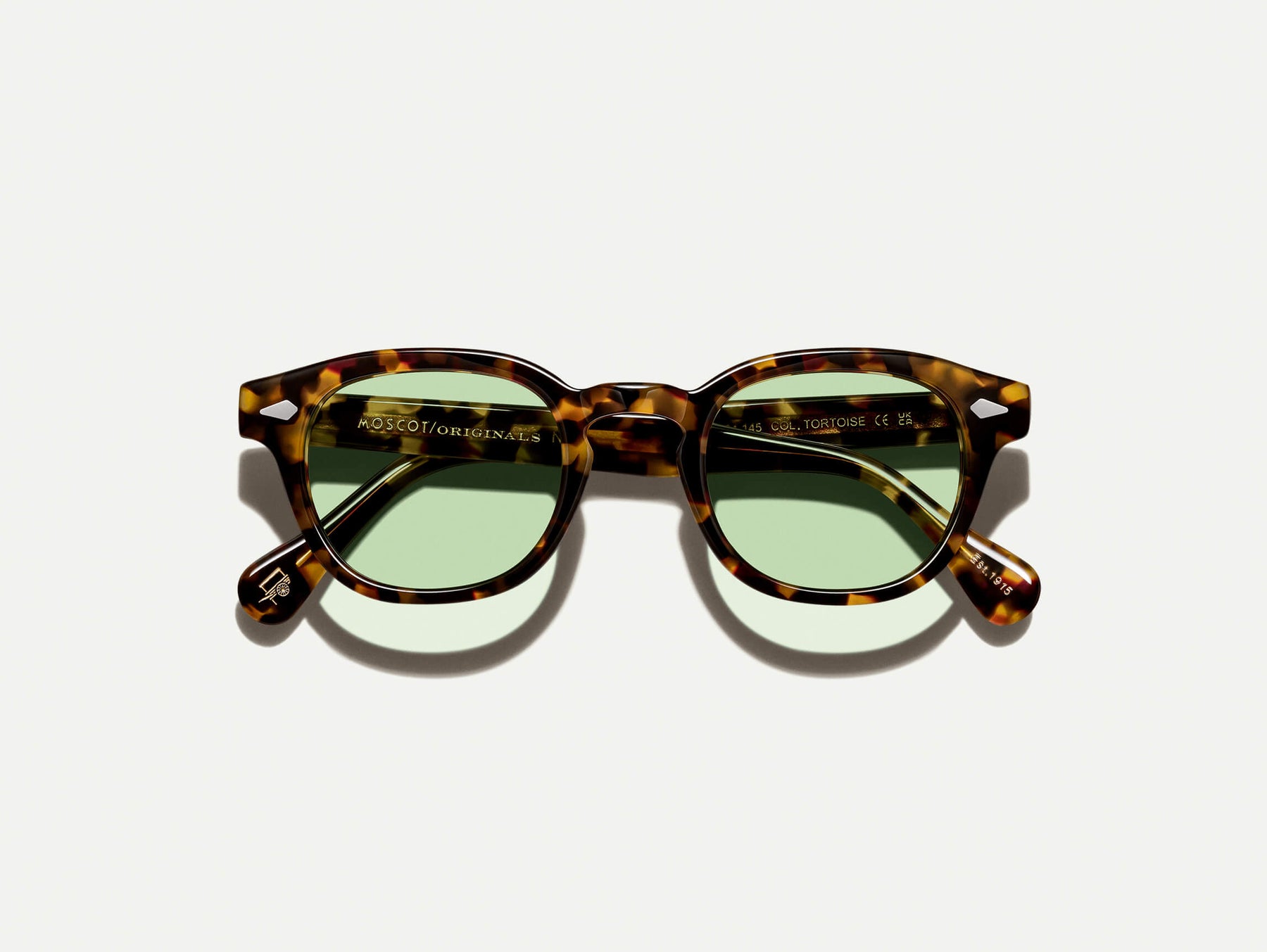 The LEMTOSH Tortoise with Limelight Tinted Lenses