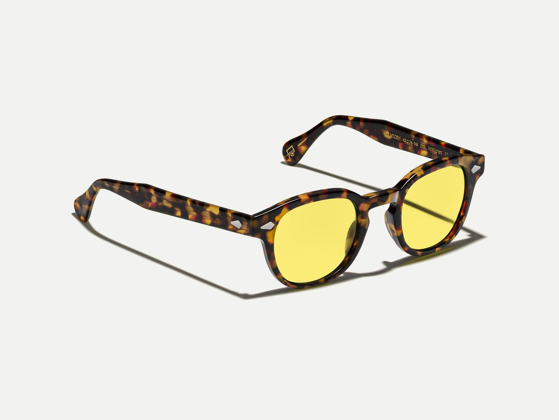 The LEMTOSH Tortoise with Mellow Yellow Tinted Lenses