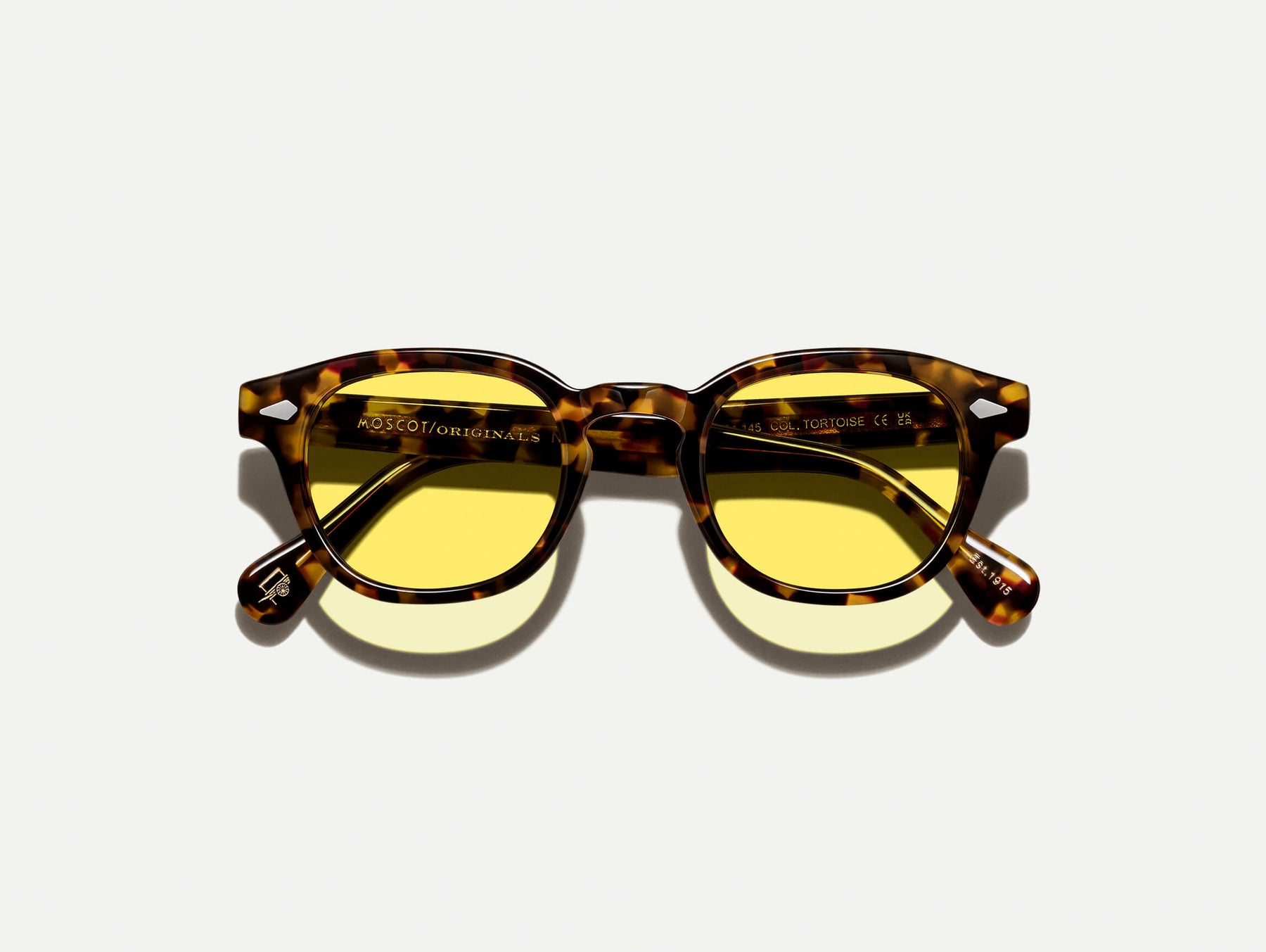 The LEMTOSH Tortoise with Mellow Yellow Tinted Lenses