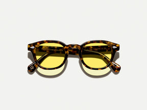 #color_mellow yellow | The LEMTOSH Tortoise with Mellow Yellow Tinted Lenses