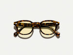 LEMTOSH Tortoise مع عدسات ملونة بلون Pastel Yellow