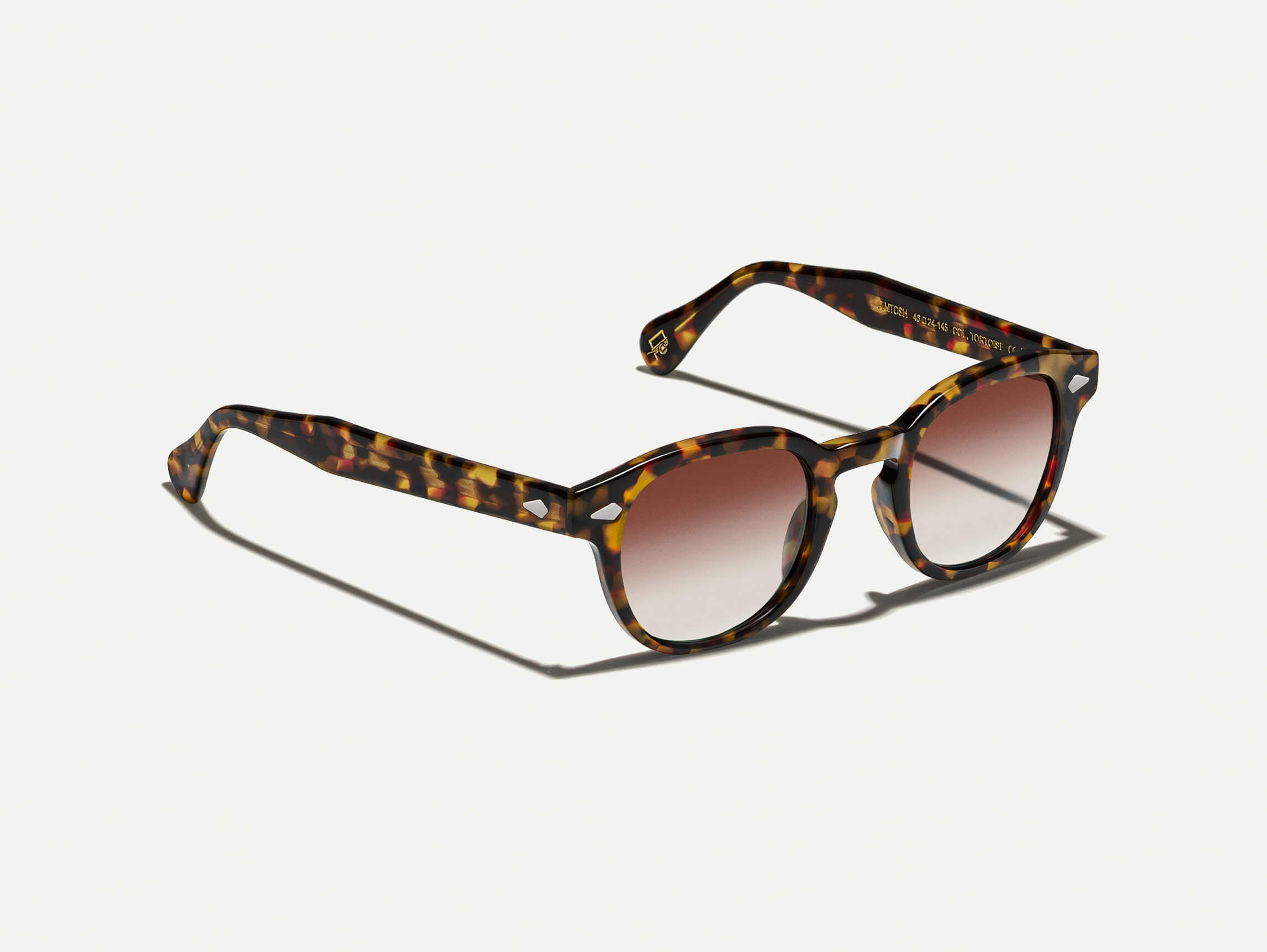 The LEMTOSH Tortoise with Root Beer Fade Tinted Lenses