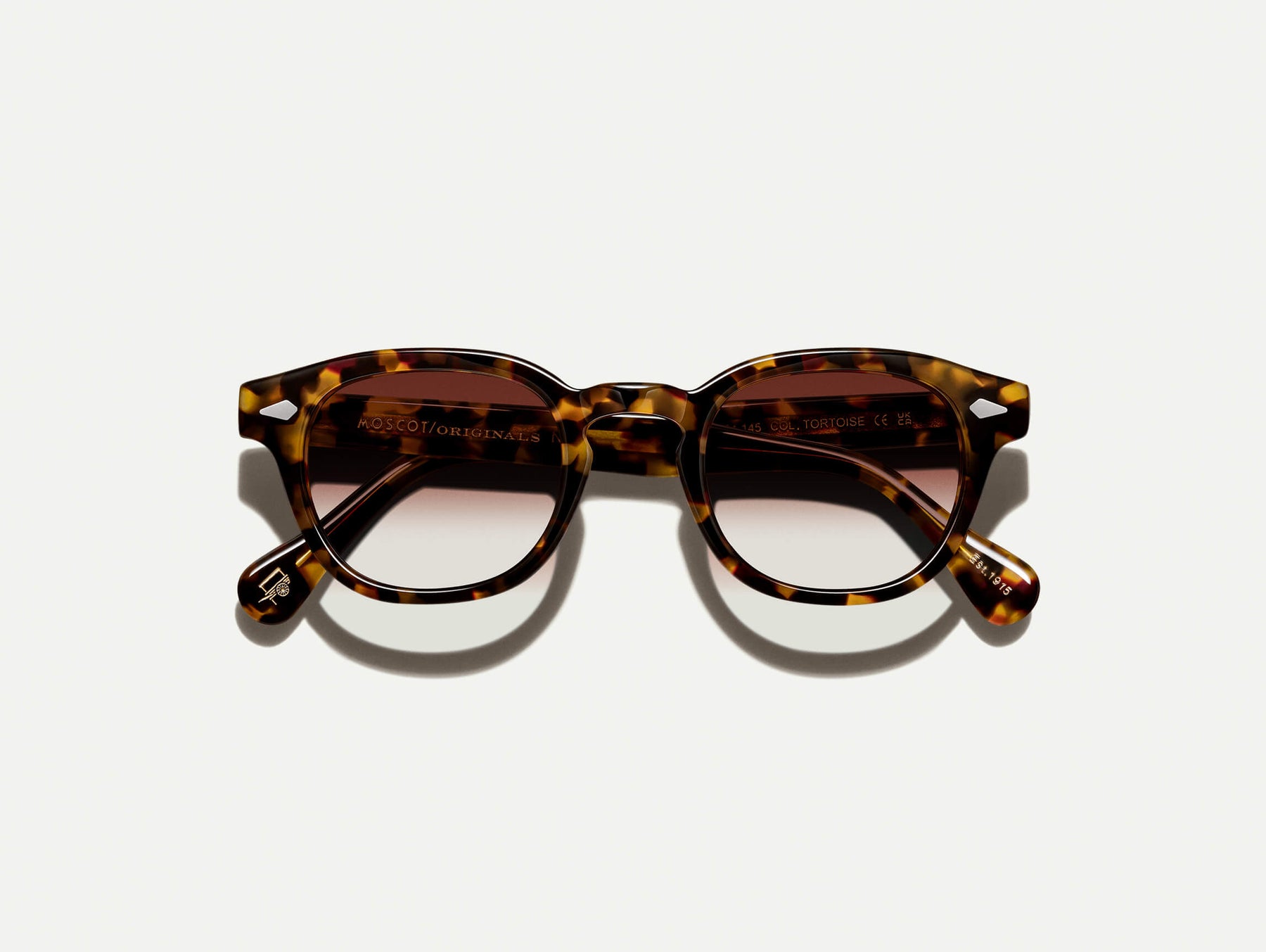 The LEMTOSH Tortoise with Root Beer Fade Tinted Lenses