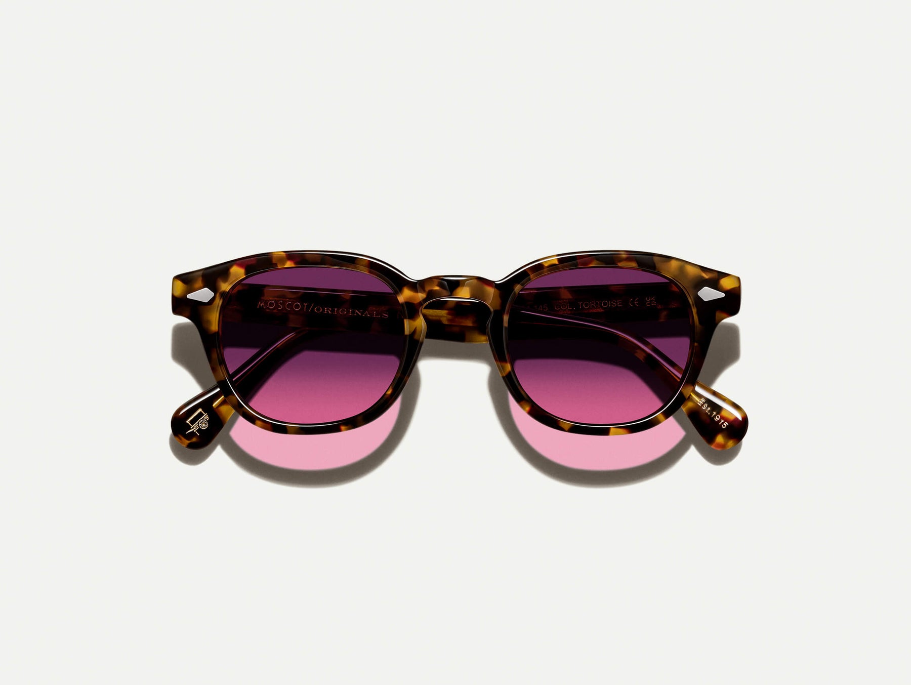 The LEMTOSH Tortoise with Westside Sunset Tinted Lenses