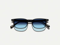 #color_black | The LIKTIG SUN in Black with Denim Blue Tinted Lenses