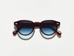 MAYDELA SUN بلون Burgundy مع عدسات ملونة بلون Denim Blue