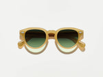 The MAYDELA SUN in Goldenrod with Forest Wood Tinted Lenses