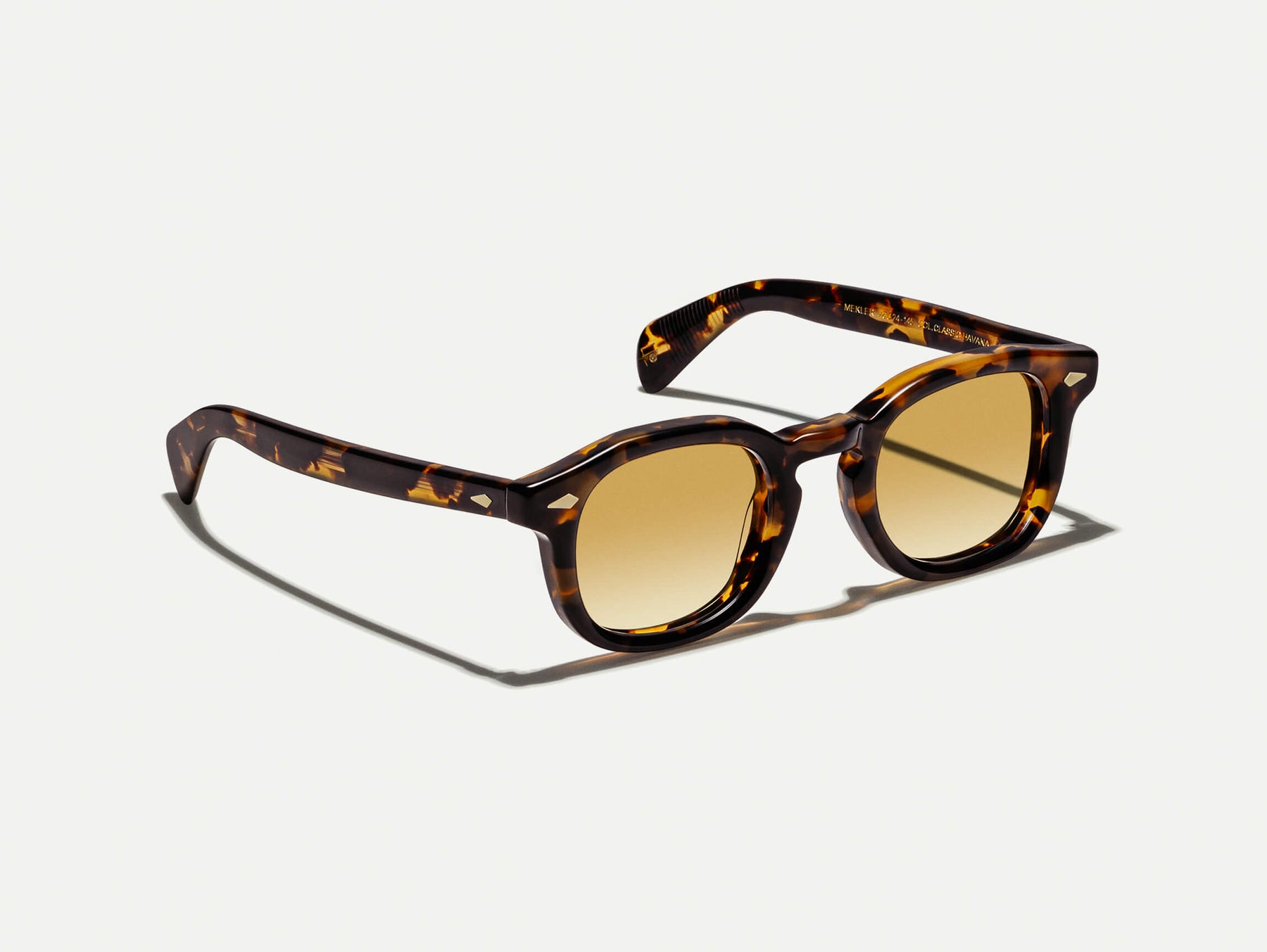 The MEKLER SUN in Classic Havana with Chestnut Fade Tinted Lenses