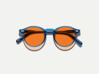 #color_sapphire | Die MILTZEN NYC CHAMPS EDITION in Sapphire mit getönten Gläsern in Woodstock Orange