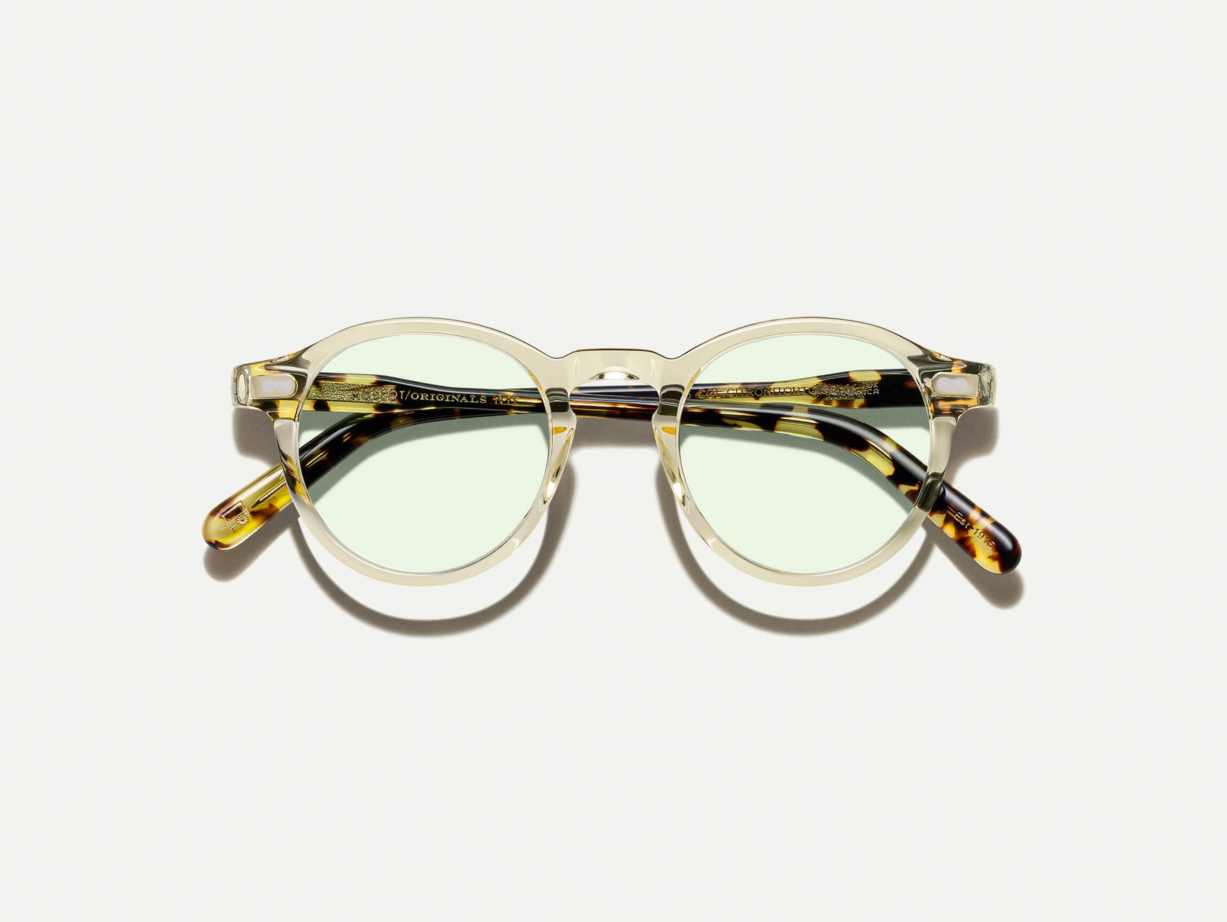 نظارة MILTZEN بلون Citron/Tortoise مع عدسات GREEN+
