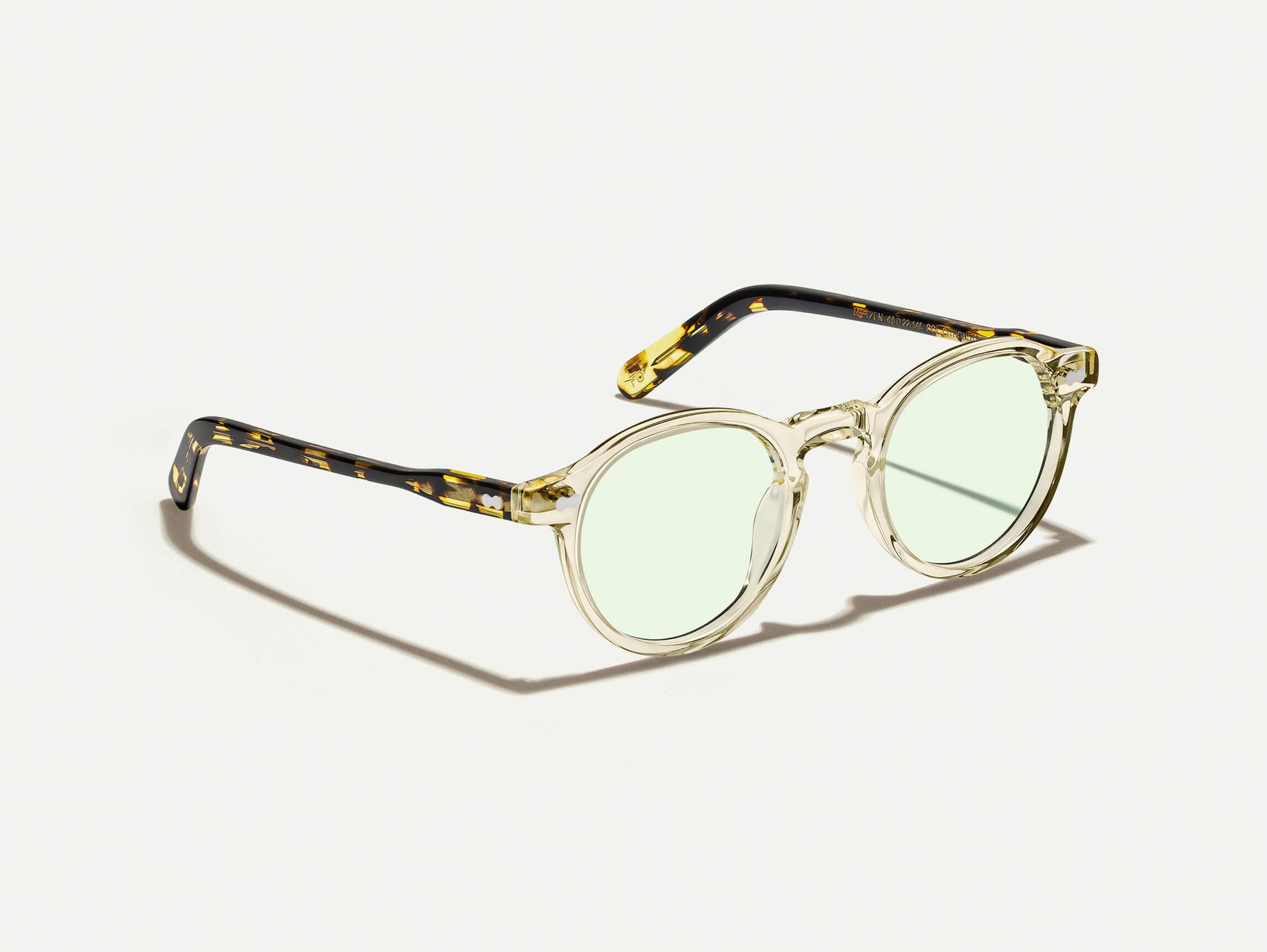 نظارة MILTZEN بلون Citron/Tortoise مع عدسات GREEN+