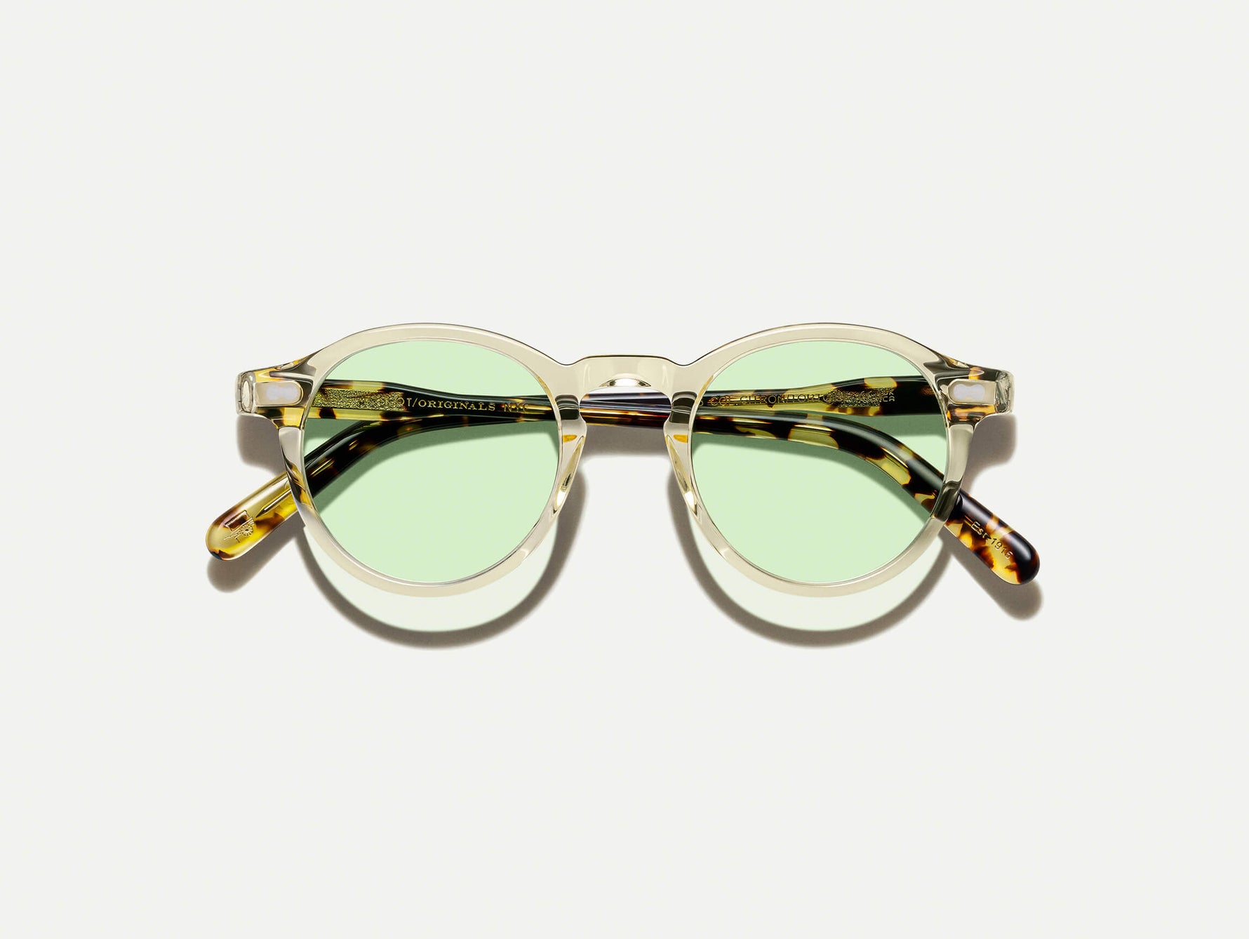 نظارة MILTZEN بلون Citron/Tortoise مع عدسات GREEN+