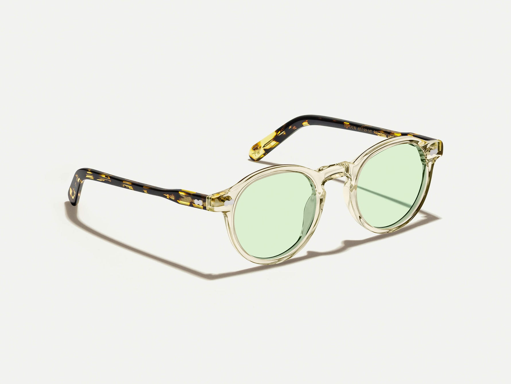 نظارة MILTZEN بلون Citron/Tortoise مع عدسات GREEN+