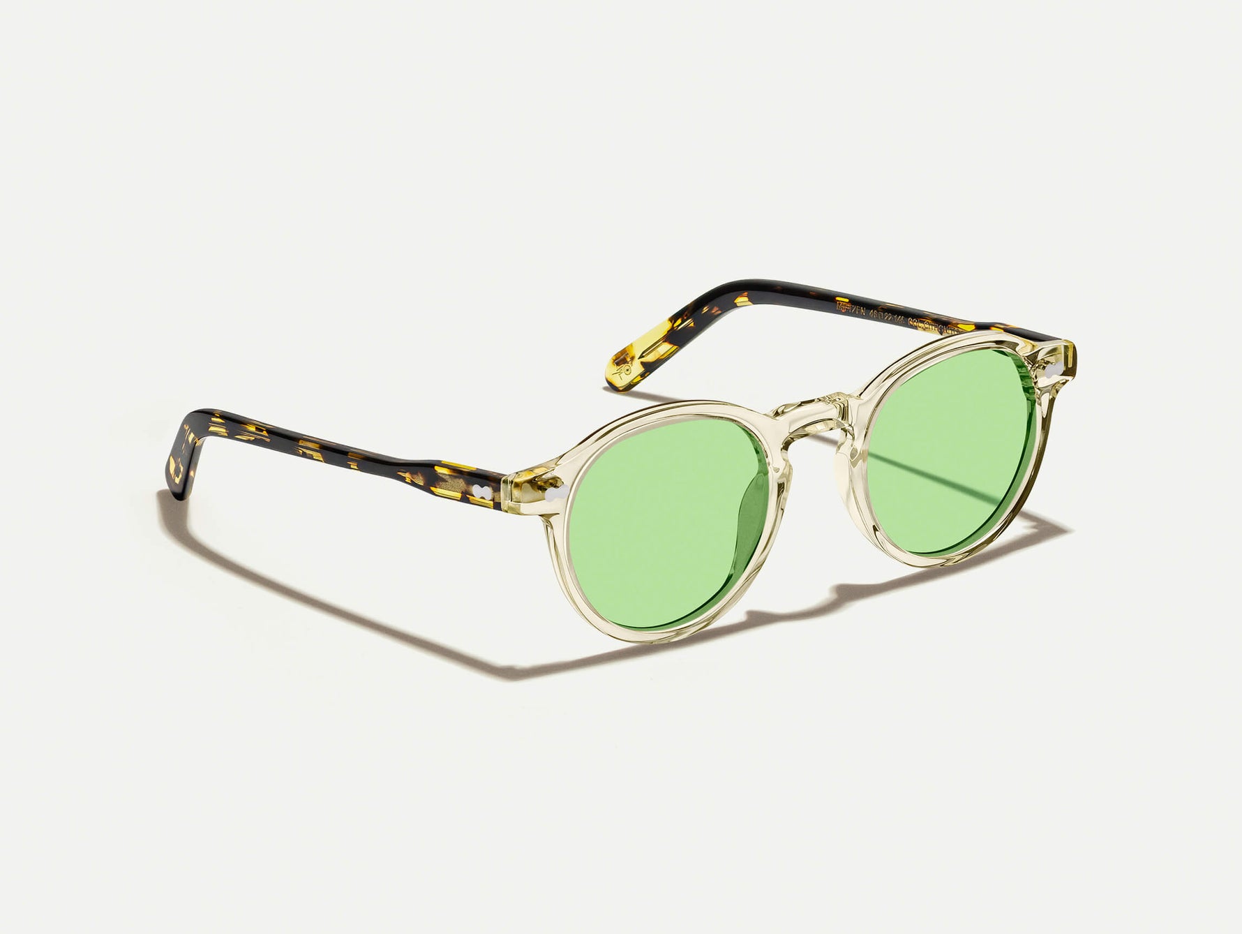 نظارة MILTZEN بلون Citron/Tortoise مع عدسات GREEN+