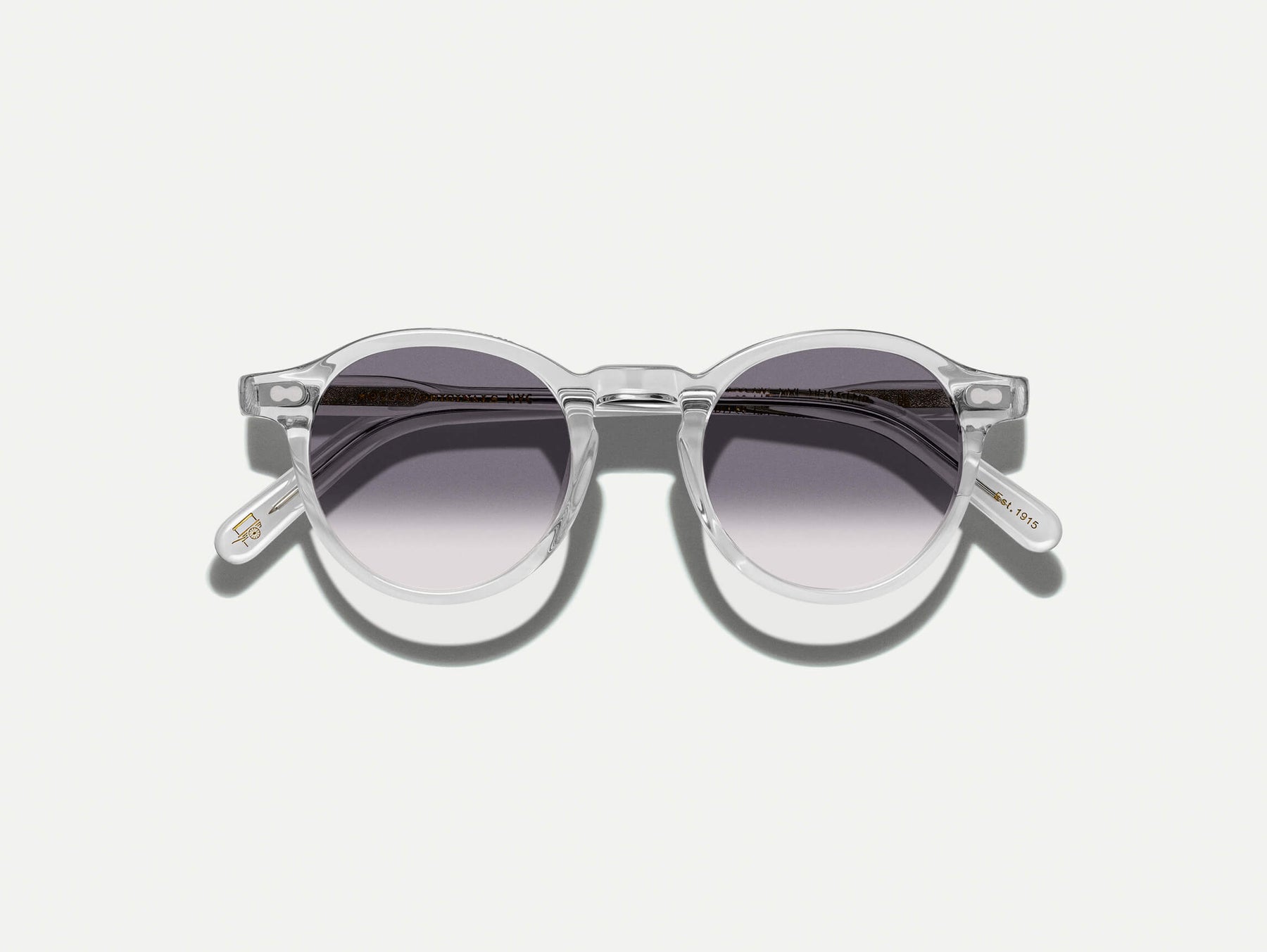 The MILTZEN in Light Grey with American Grey Fade Tinted Lenses