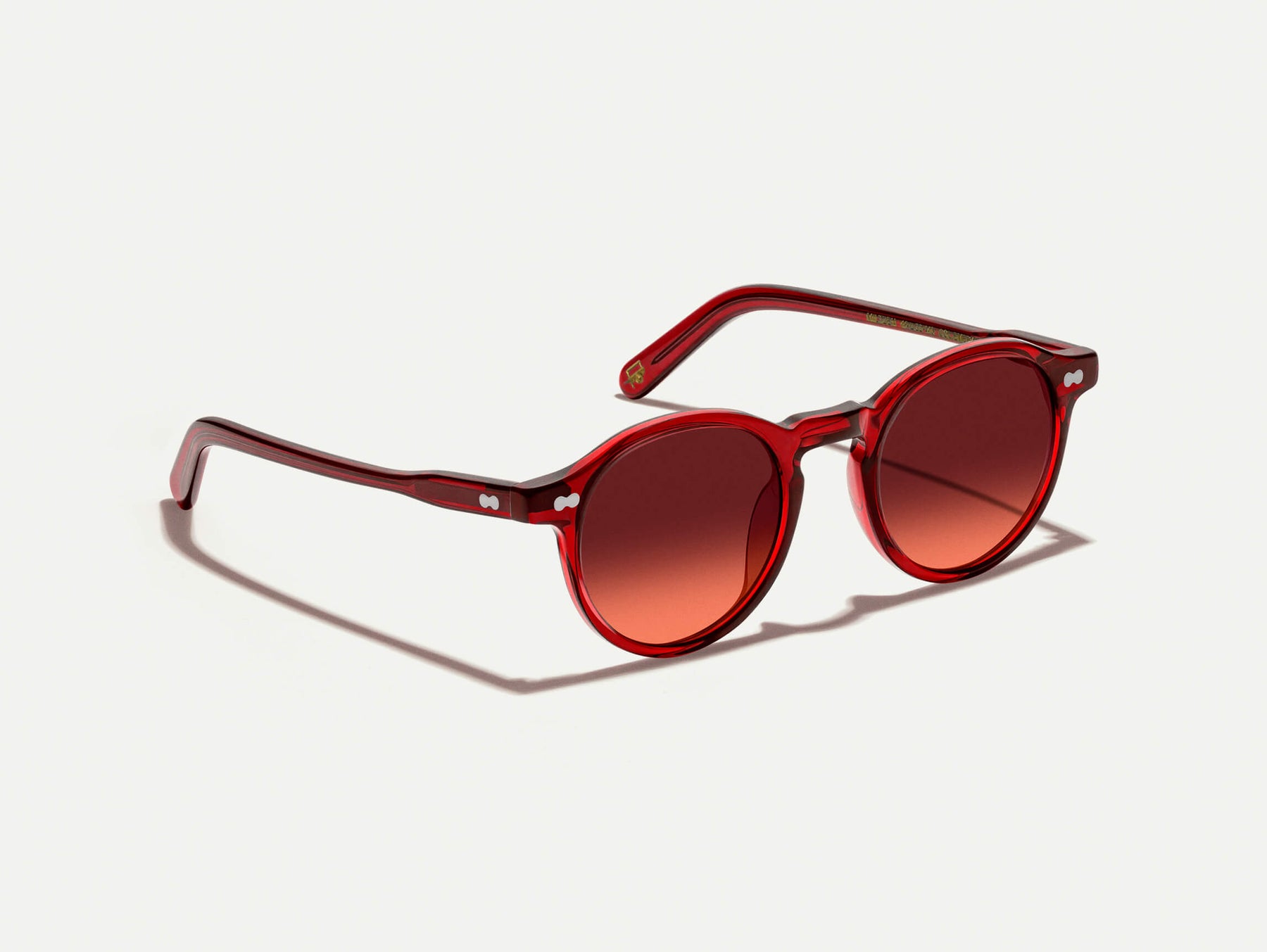 The MILTZEN in Ruby with Cabernet Tinted Lenses