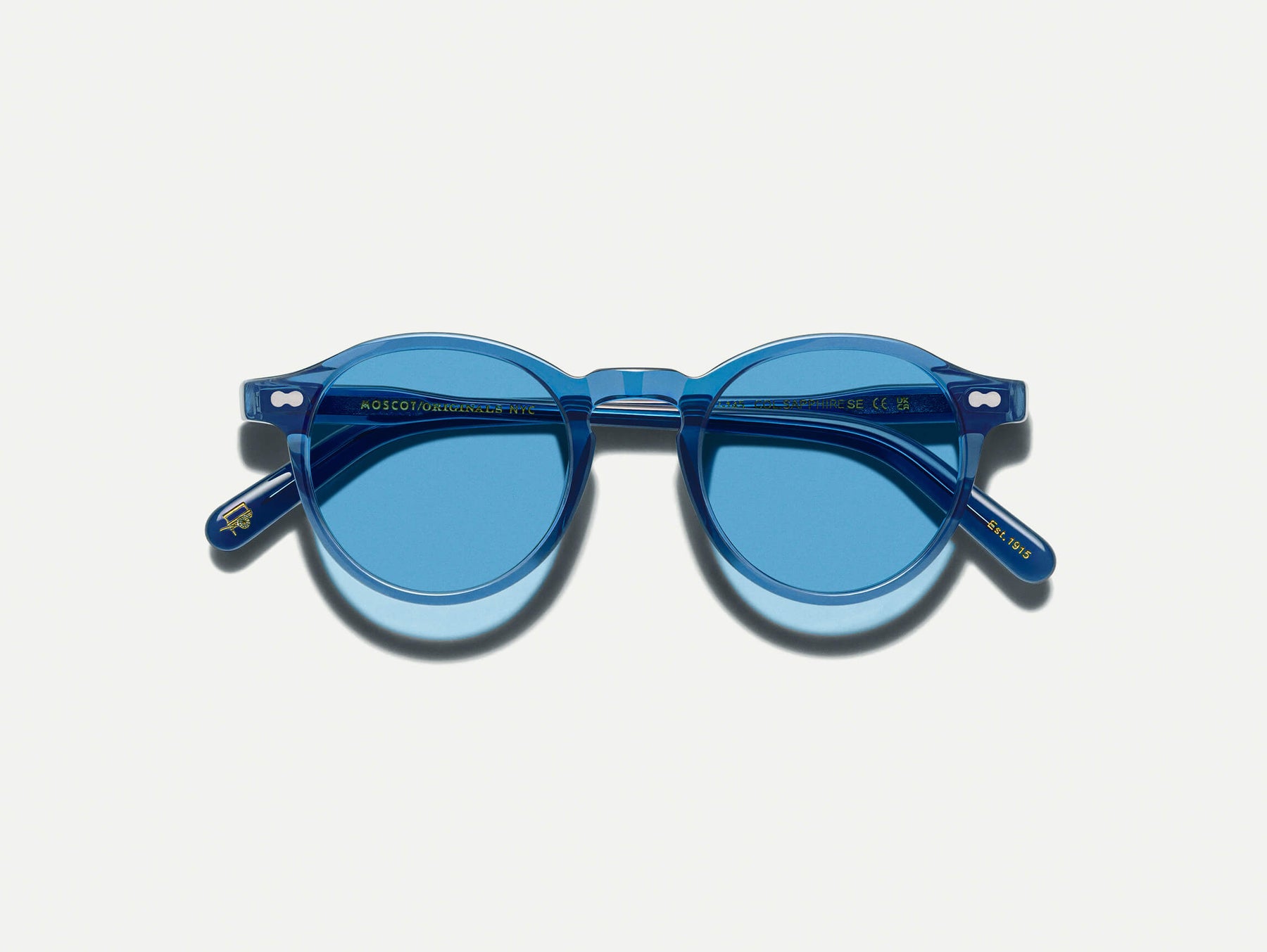 The MILTZEN in Sapphire with Celebrity Blue Tinted Lenses